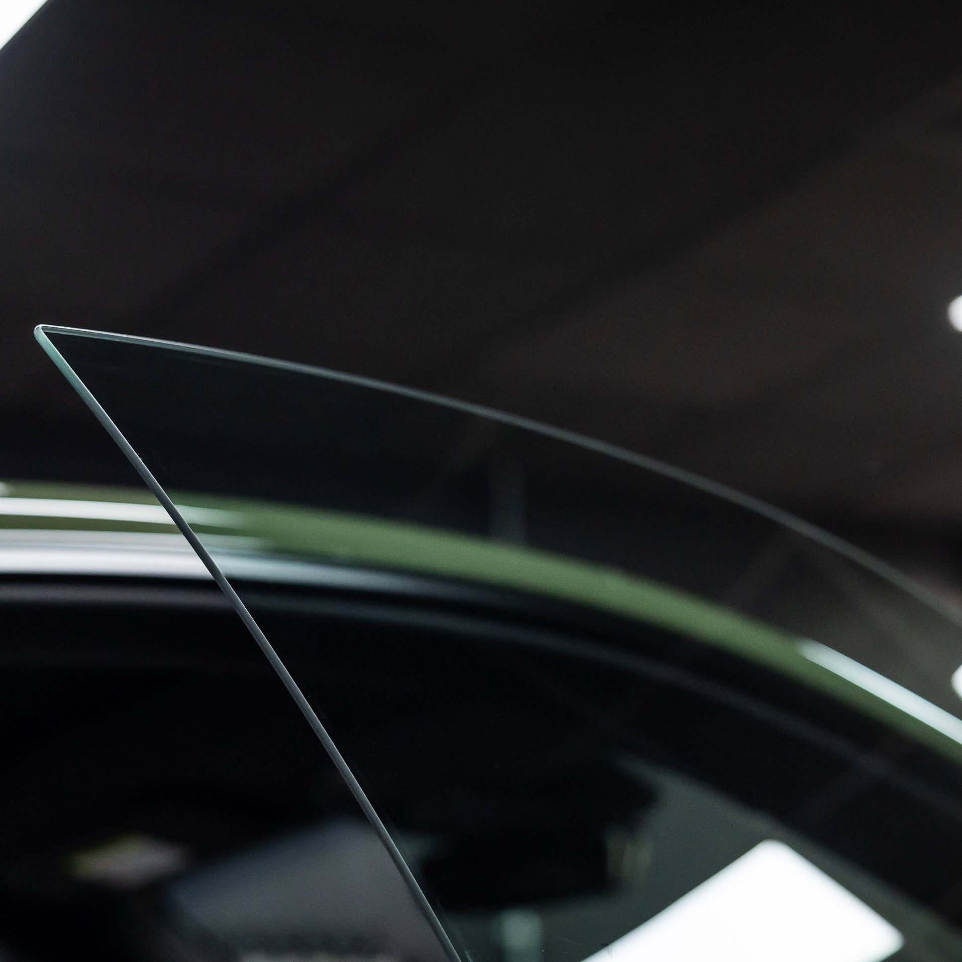 Glass Window After Cleaning using Crystal Cleaner