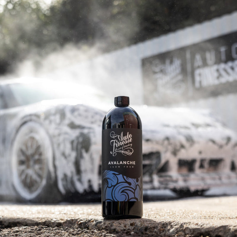 Avalanche Snow Foam Bottle By Car Square