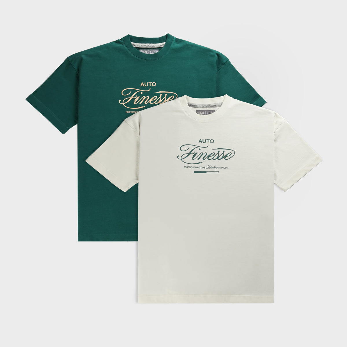 Detailers T-Shirt - Green and White