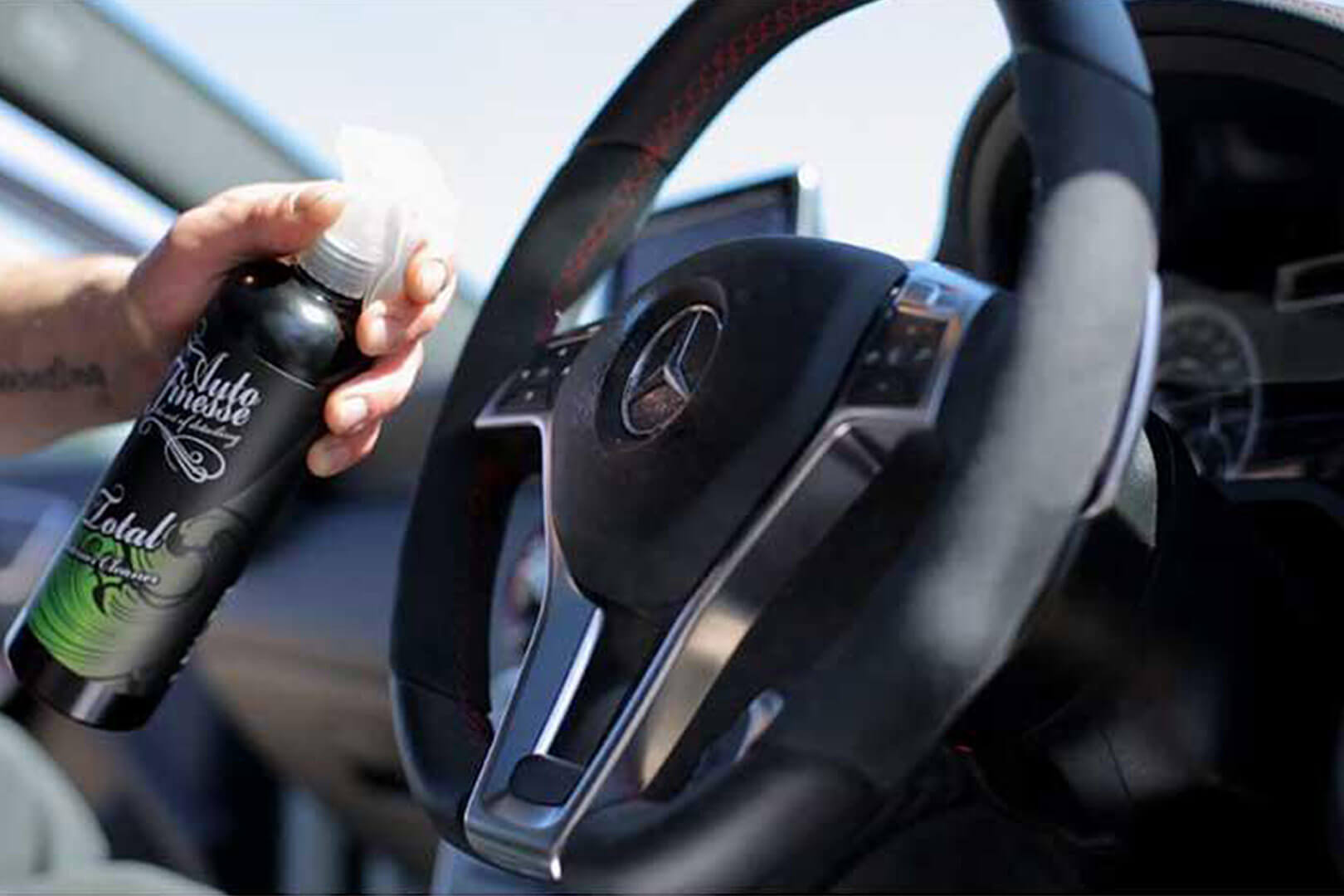 Total Car Interior Cleaner In Action