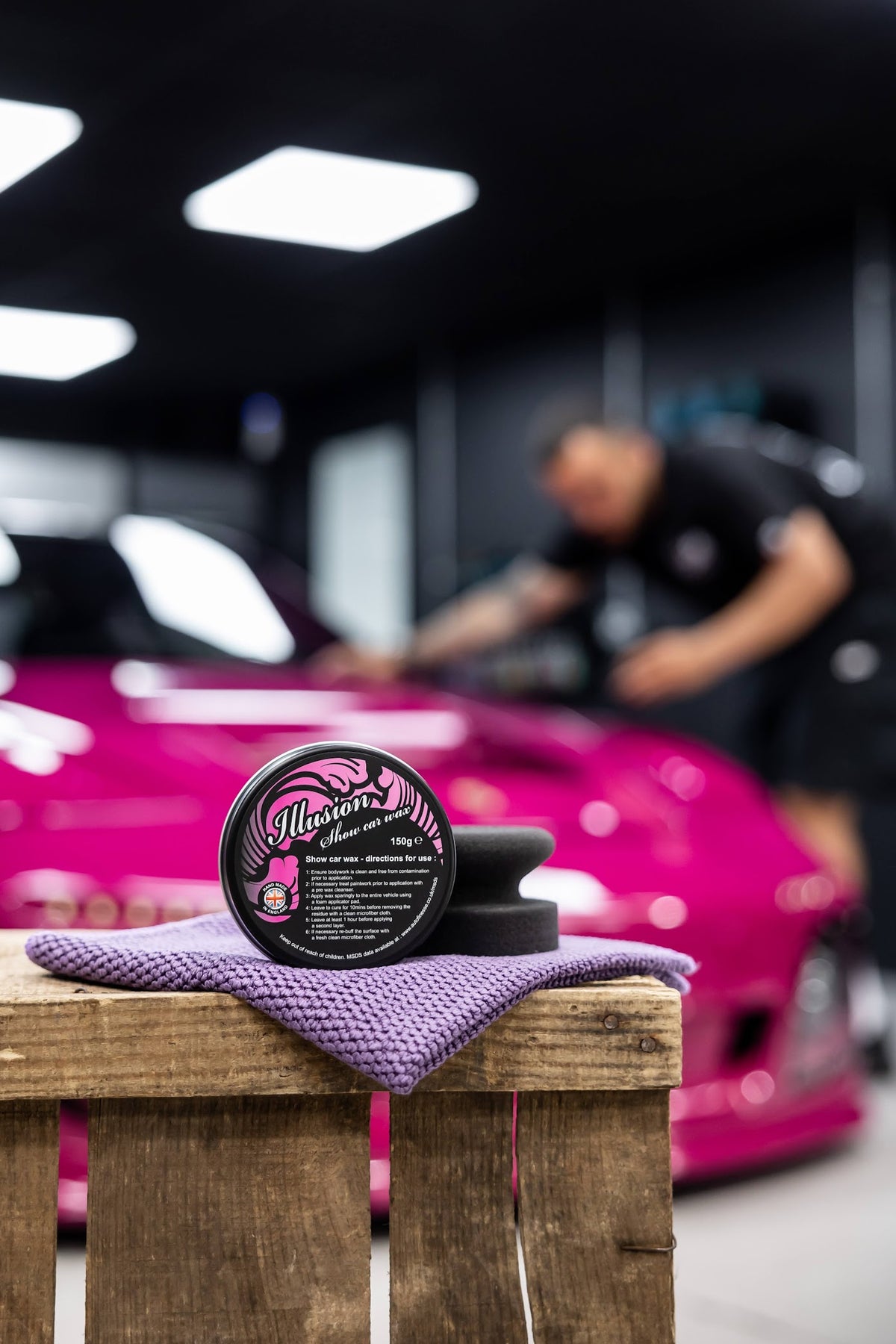 Illusion Raspberry Car Illusion Show Car Wax - Carnauba Wax | Auto Finesse®