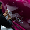 Putting Double Stack Decal on Car
