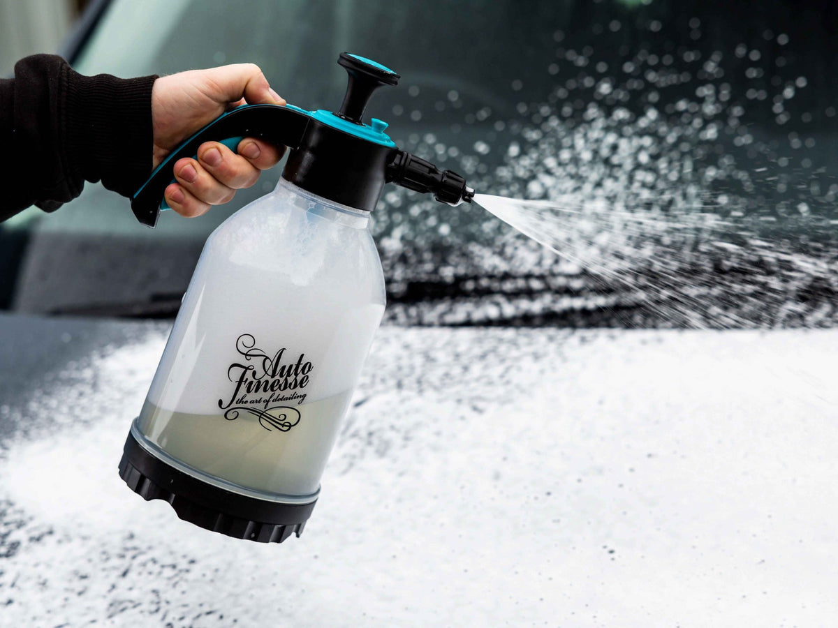 The easiest way to start snow foaming