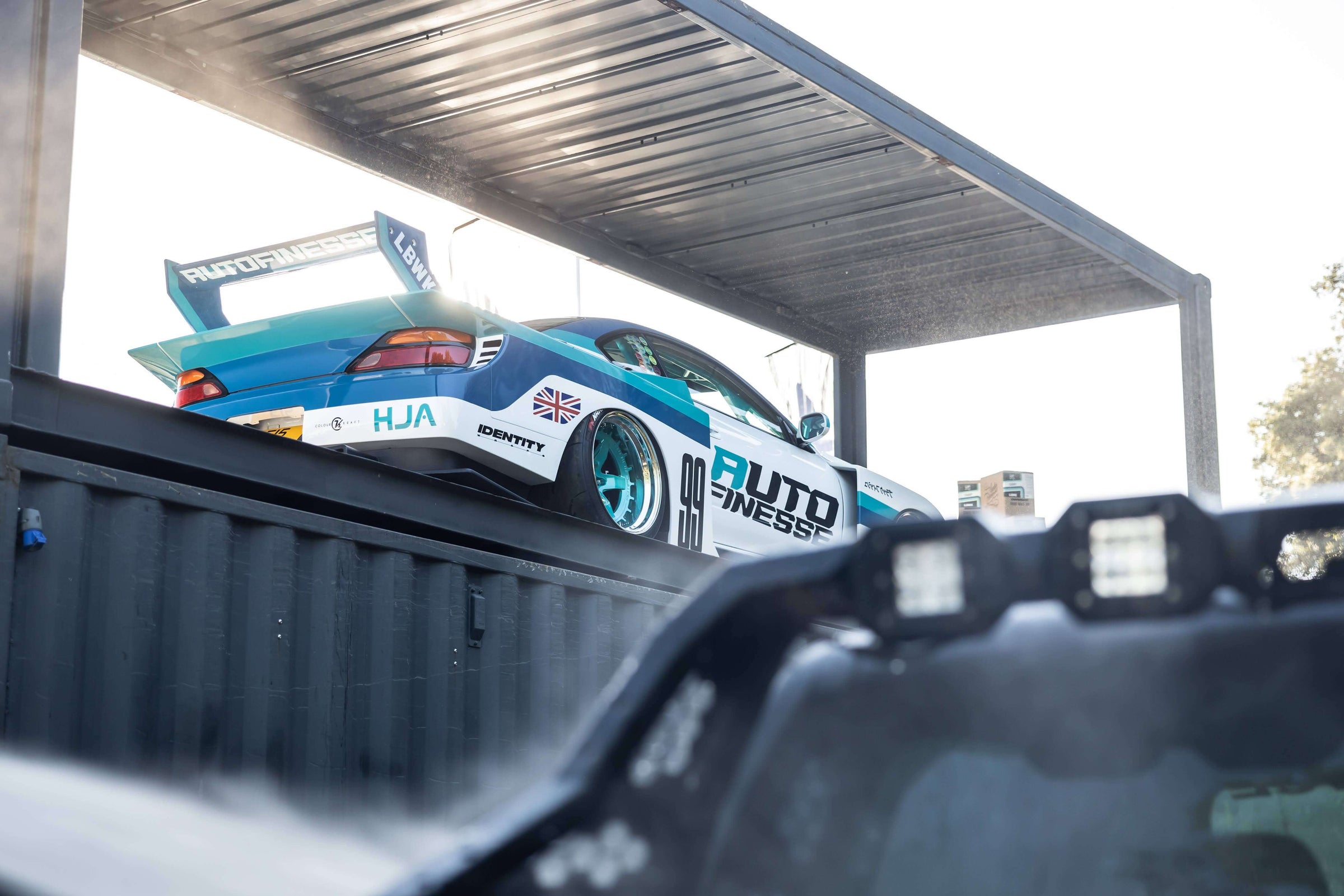 Auto Finesse workshop and project cars
