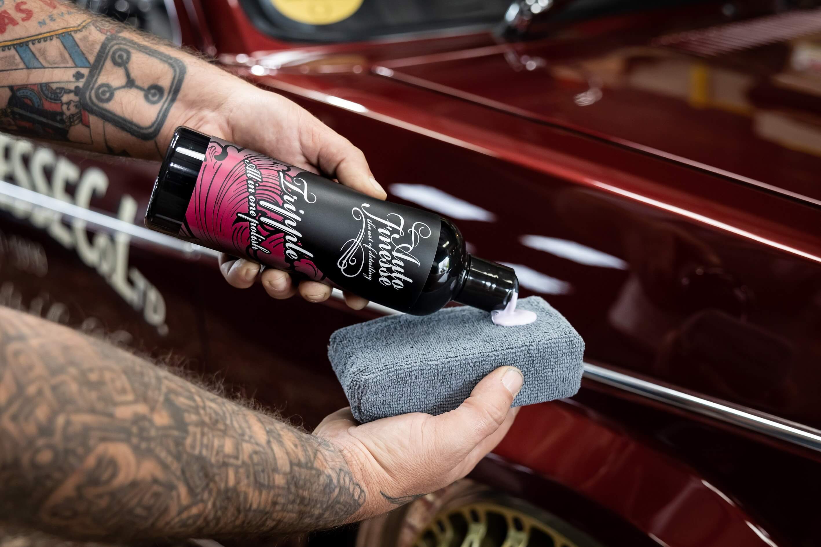 Tripple Car Polish, Cleaner Wax | Cut, Fill Protect In One
