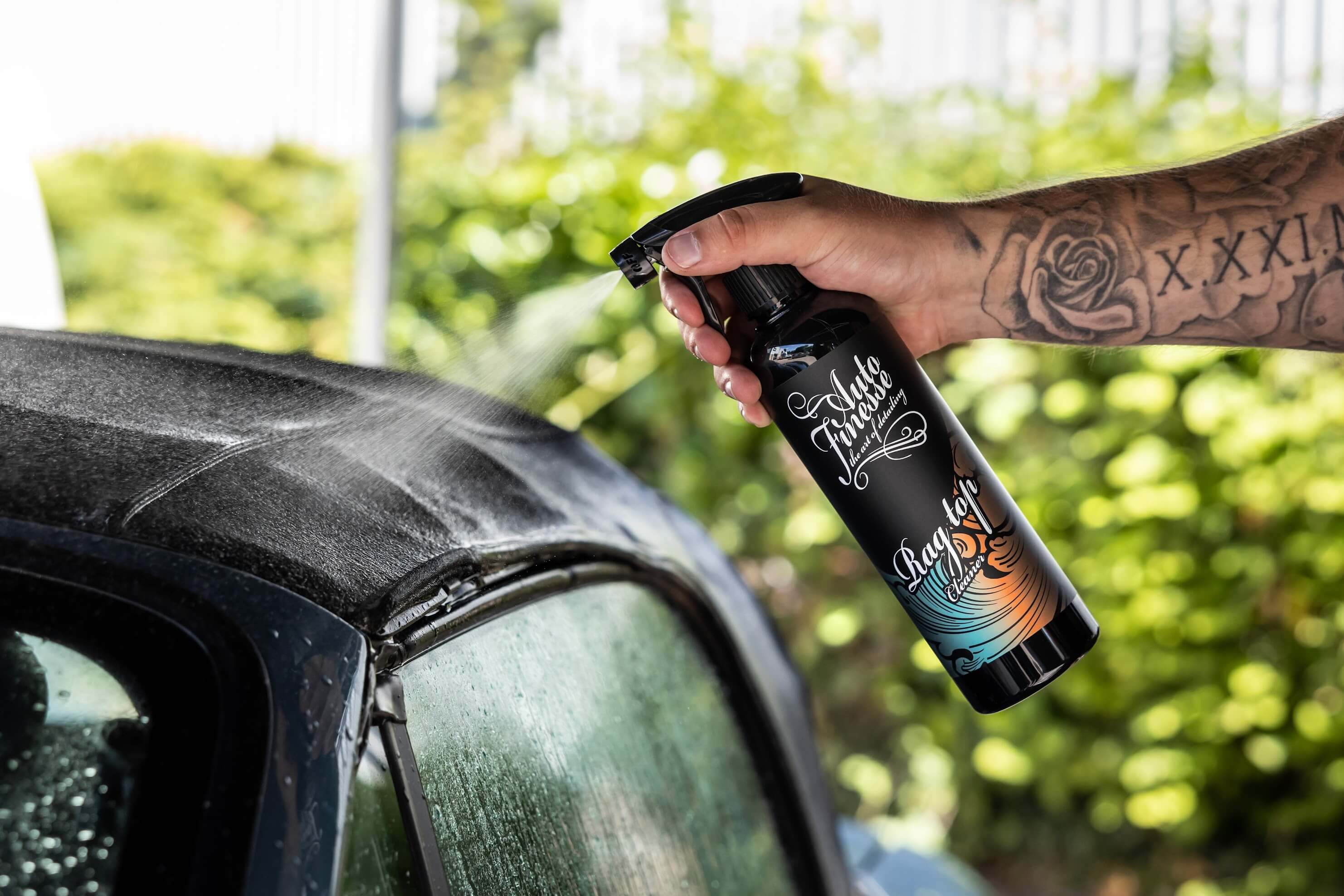 Auto Finesse | Rag Top Convertible Fabric Hood Cleaner