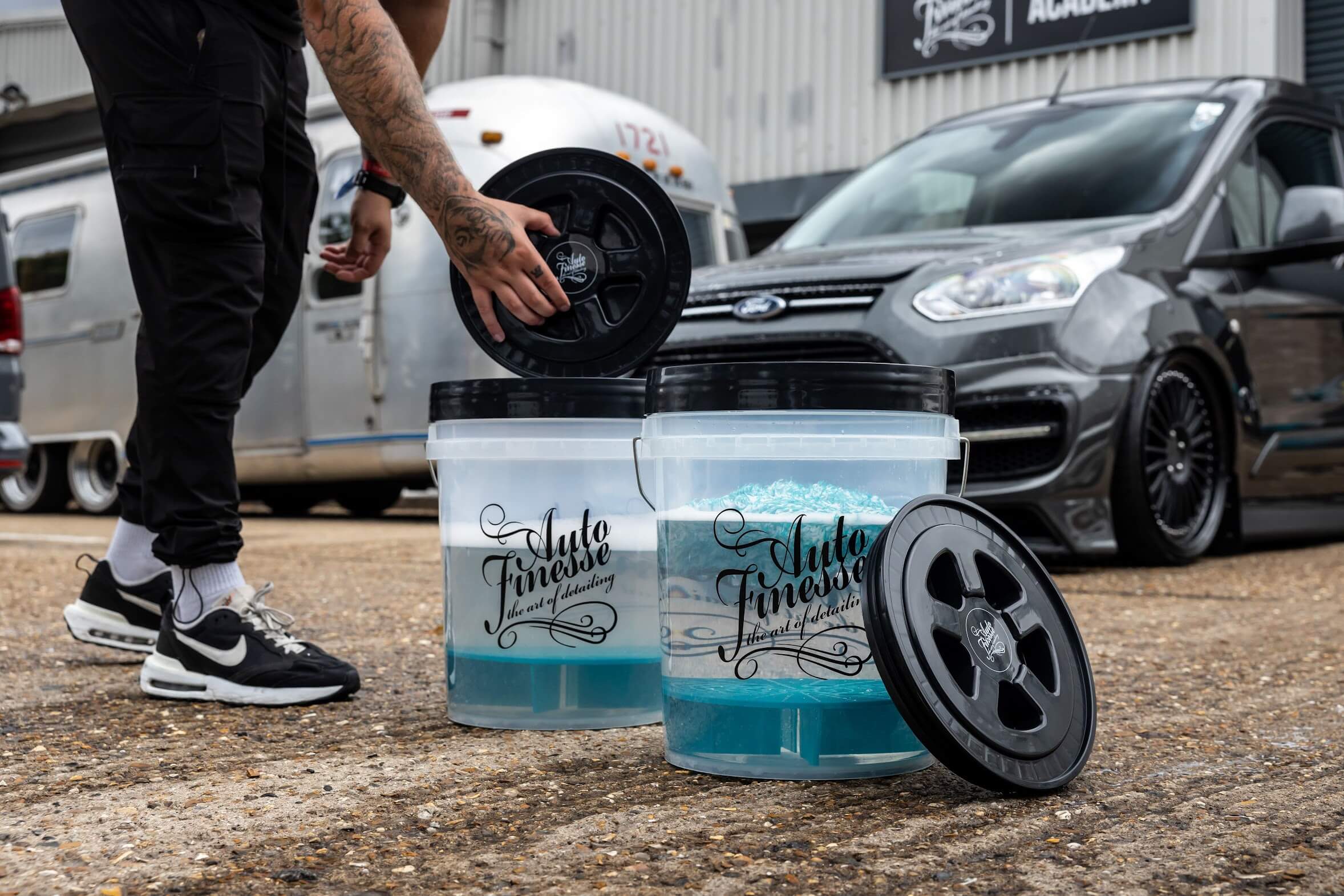 Auto Finesse | Car Detailing Bucket &amp; Grit Guard | 20L Heavy Duty Bucket