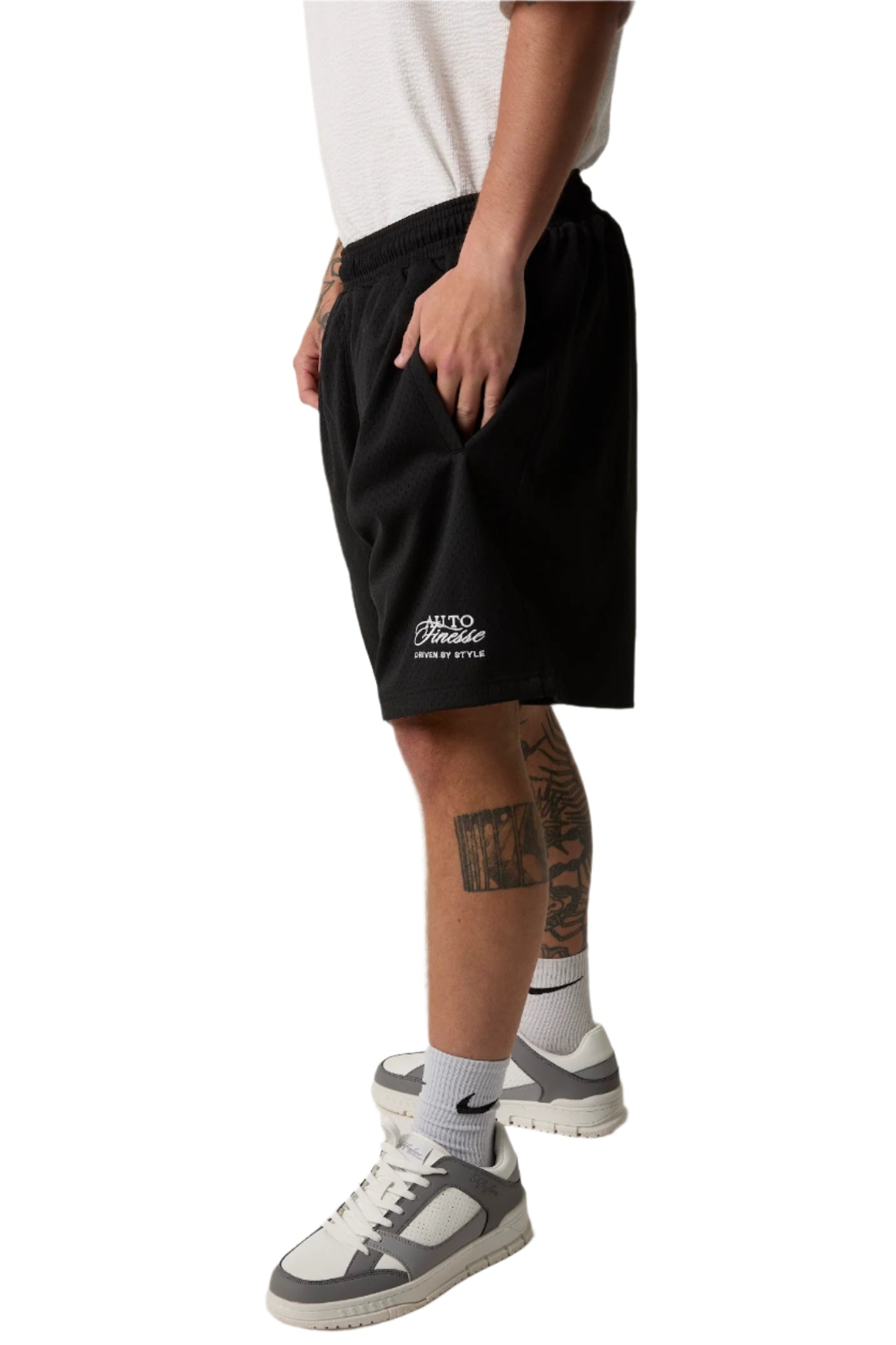 Driven By Style Shorts_ Man Wearing