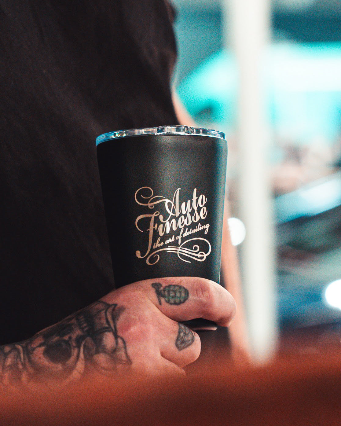 Auto Finesse Tea's-up Flask In Hand