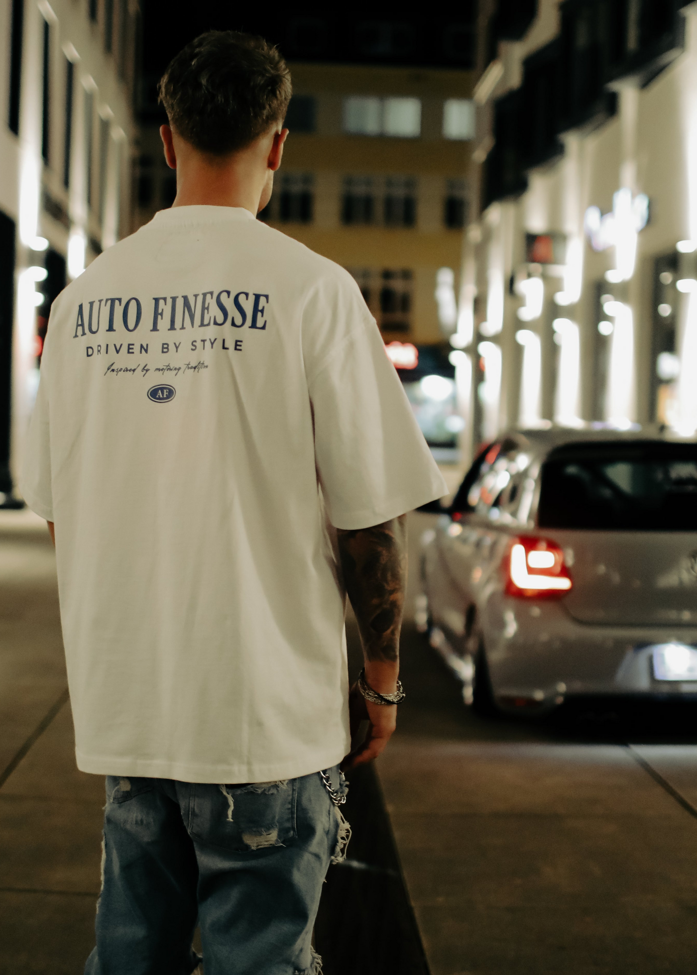 Driven by style tee