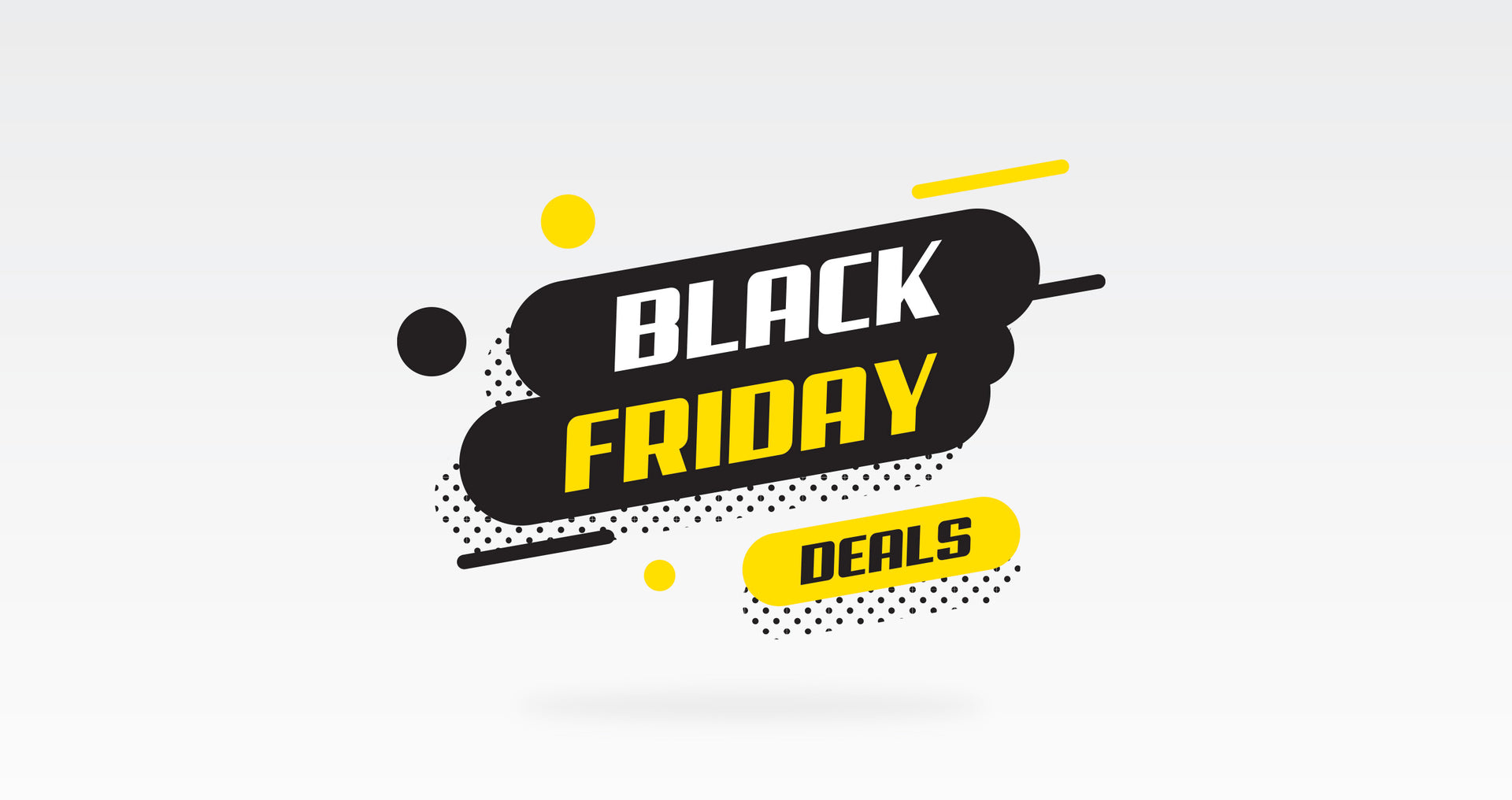 Minimal Black Friday deals banner_ desktop