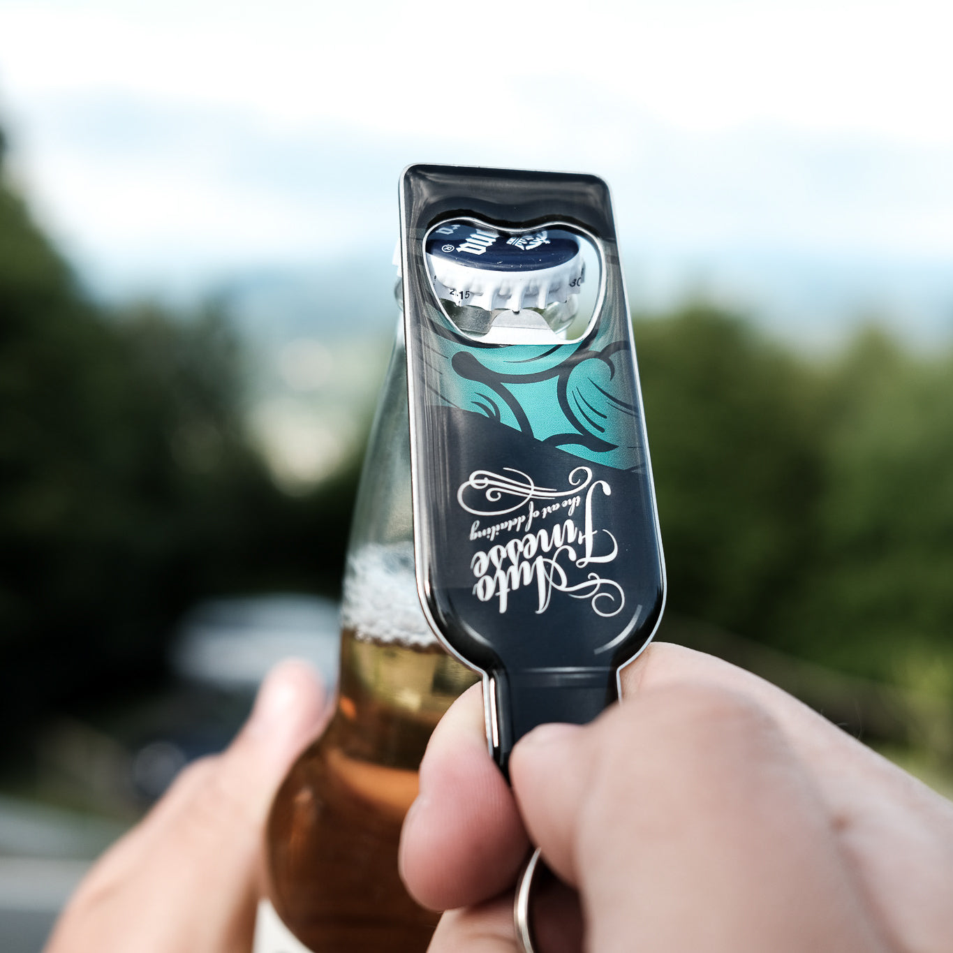 Beer Buddy Bottle Opener _Opening
