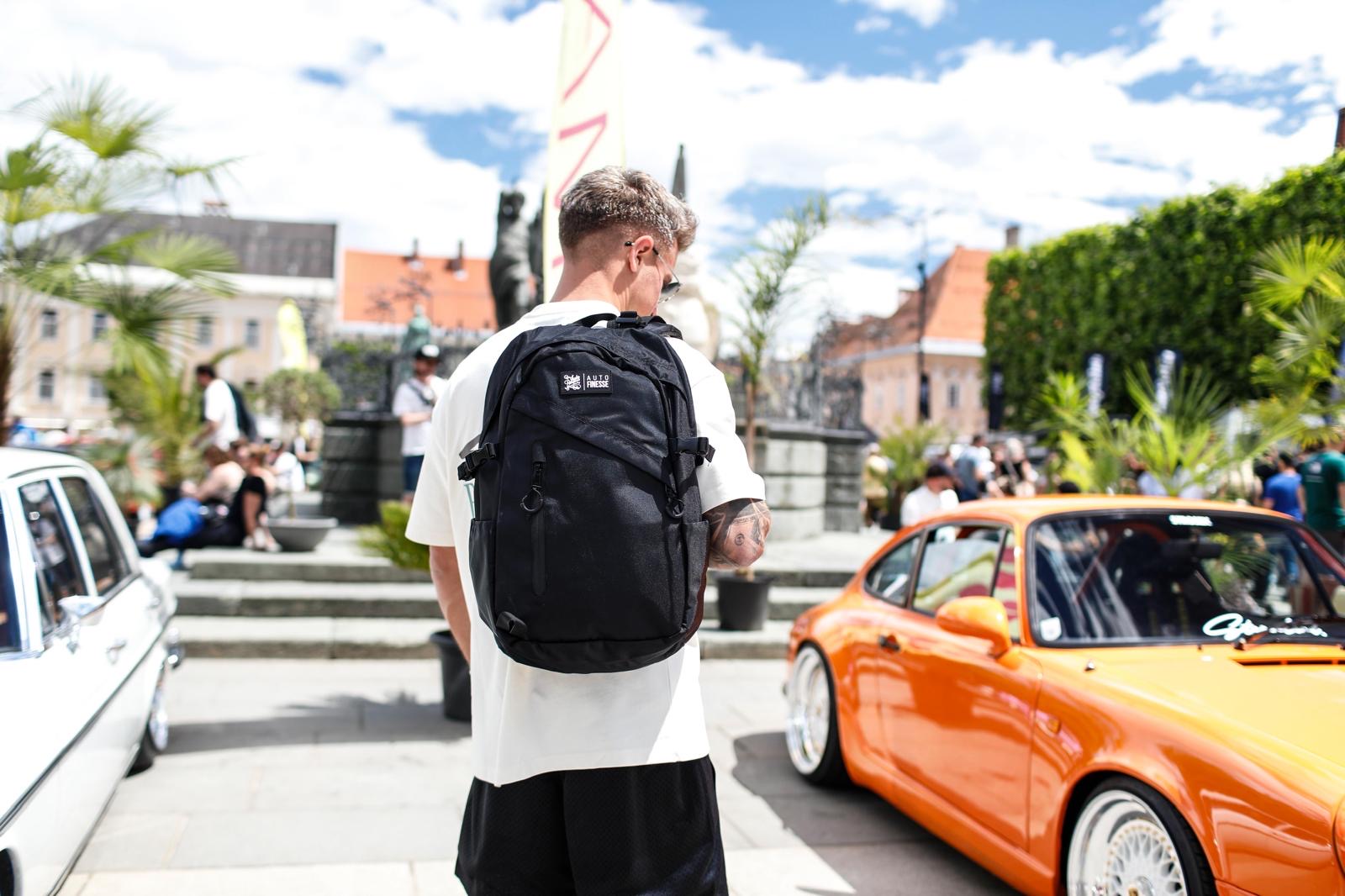 Black Auto Finesse Rucksack