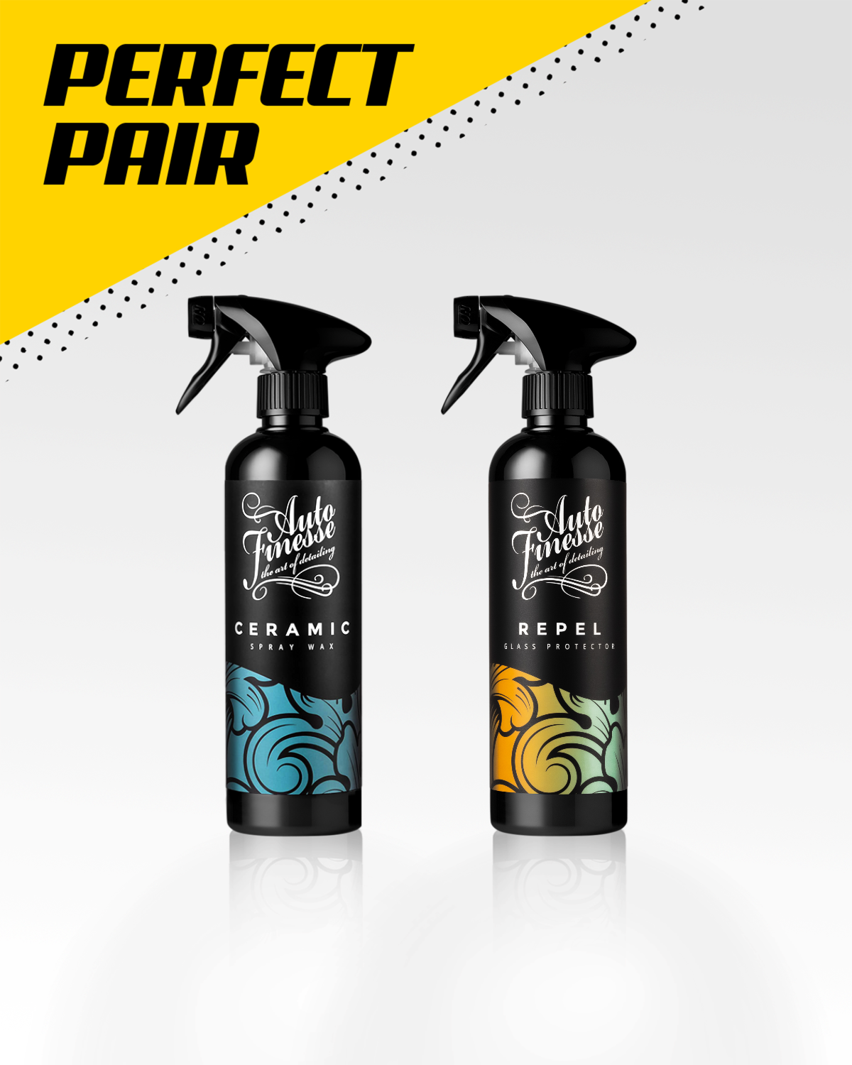 Auto Finesse | Car Detailing Products | Ceramic 500ml & Repel 500ml