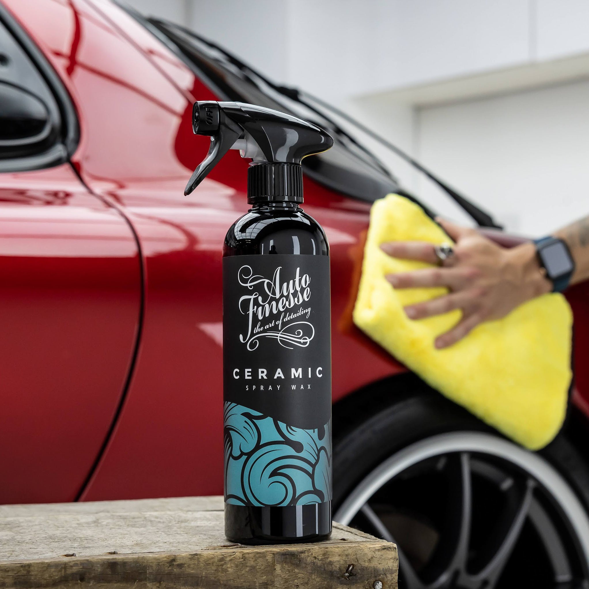 Ceramic on sale spray wax