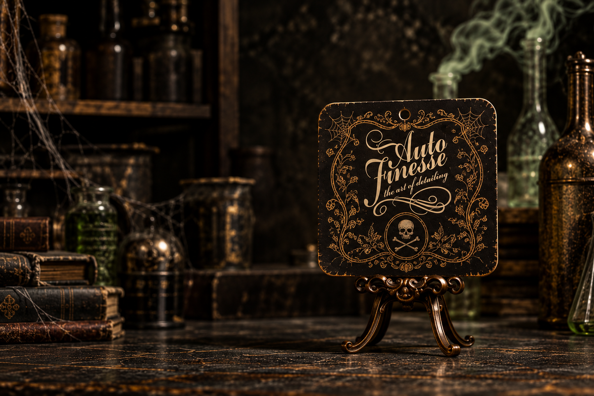 Auto Finesse Halloween Bubblegum scented air freshener