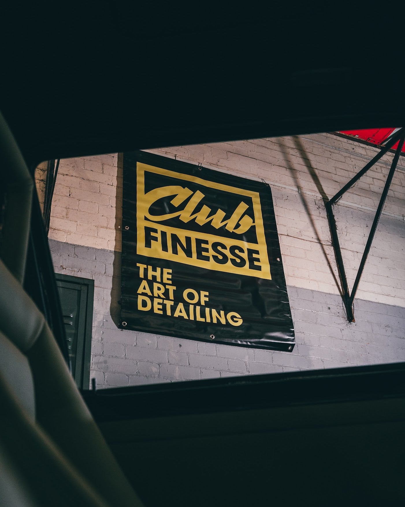 Club Finesse Garage Banner
