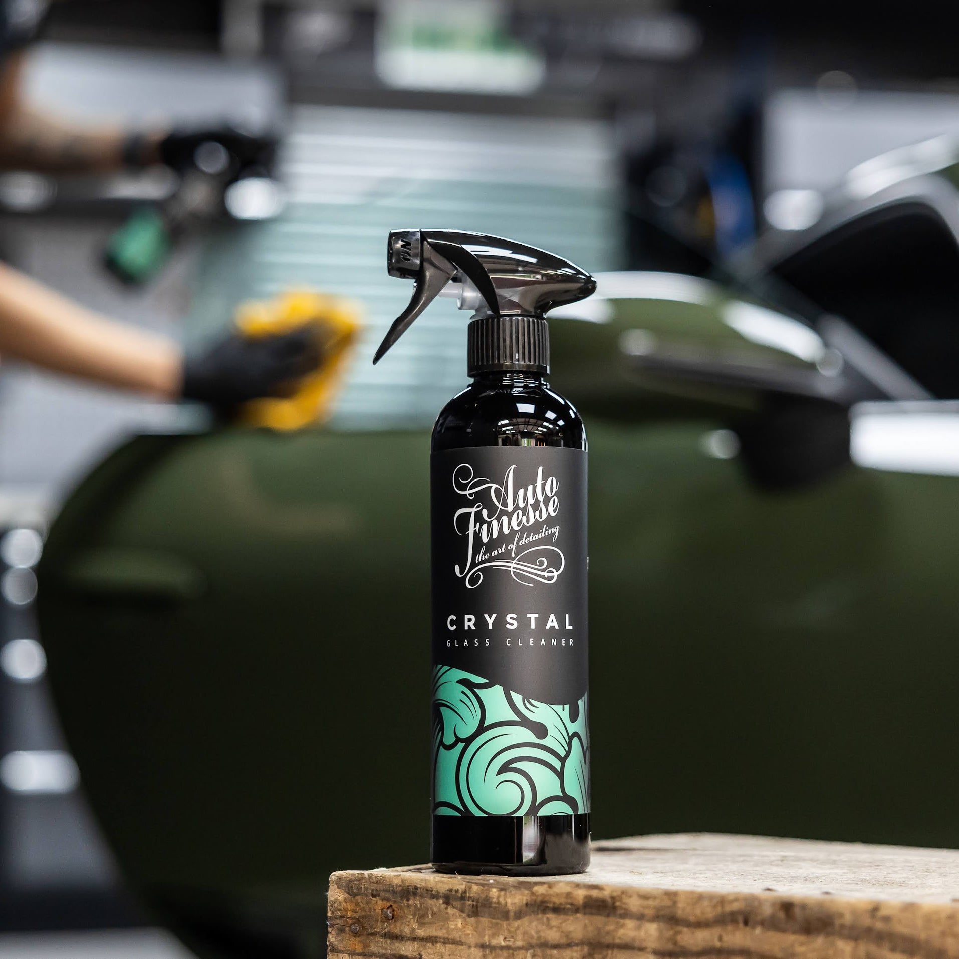 Autofinesse（オートフィネス）クリスタル1L &ガラスタオルセット Autofinesse（オートフィネス）クリスタル1L &ガラスタオルセット