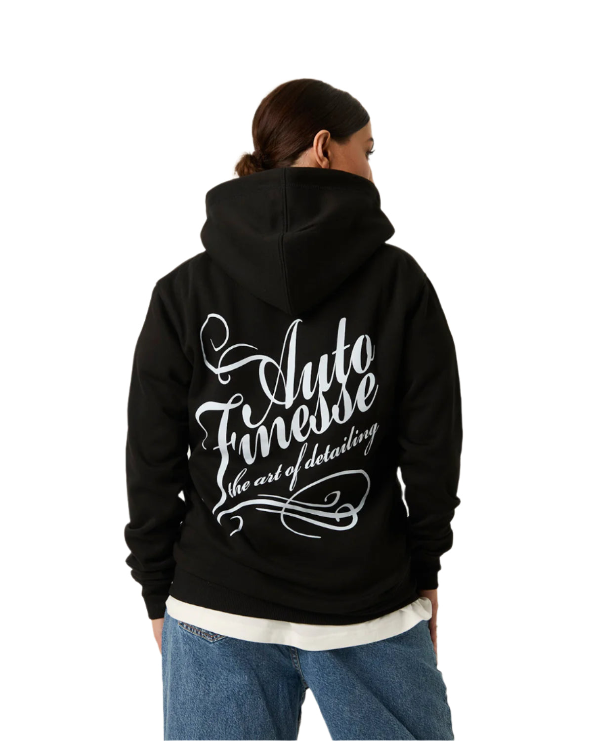 Signature Slim Fit Hoodie_ Woman Wearing_ Backside