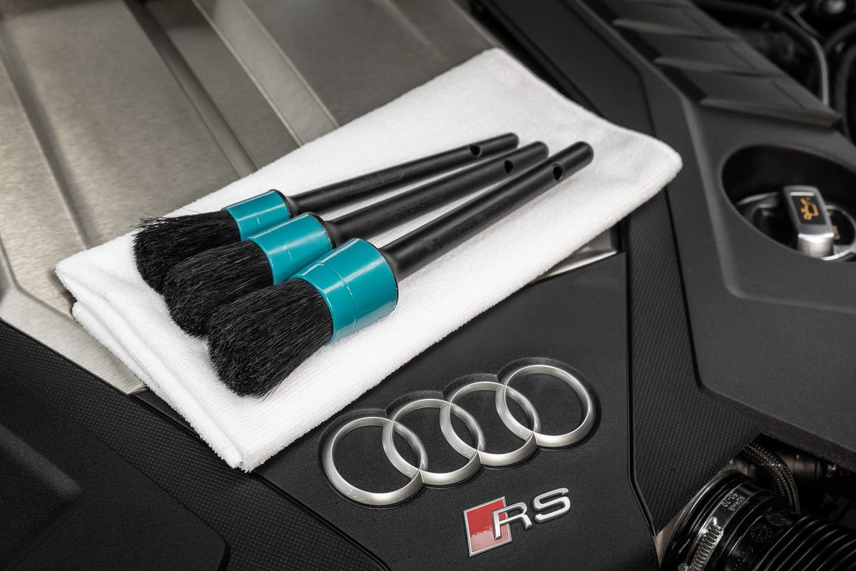 Detailing Brush Trio | 3 Scratch-Free Brushes for Car Care
