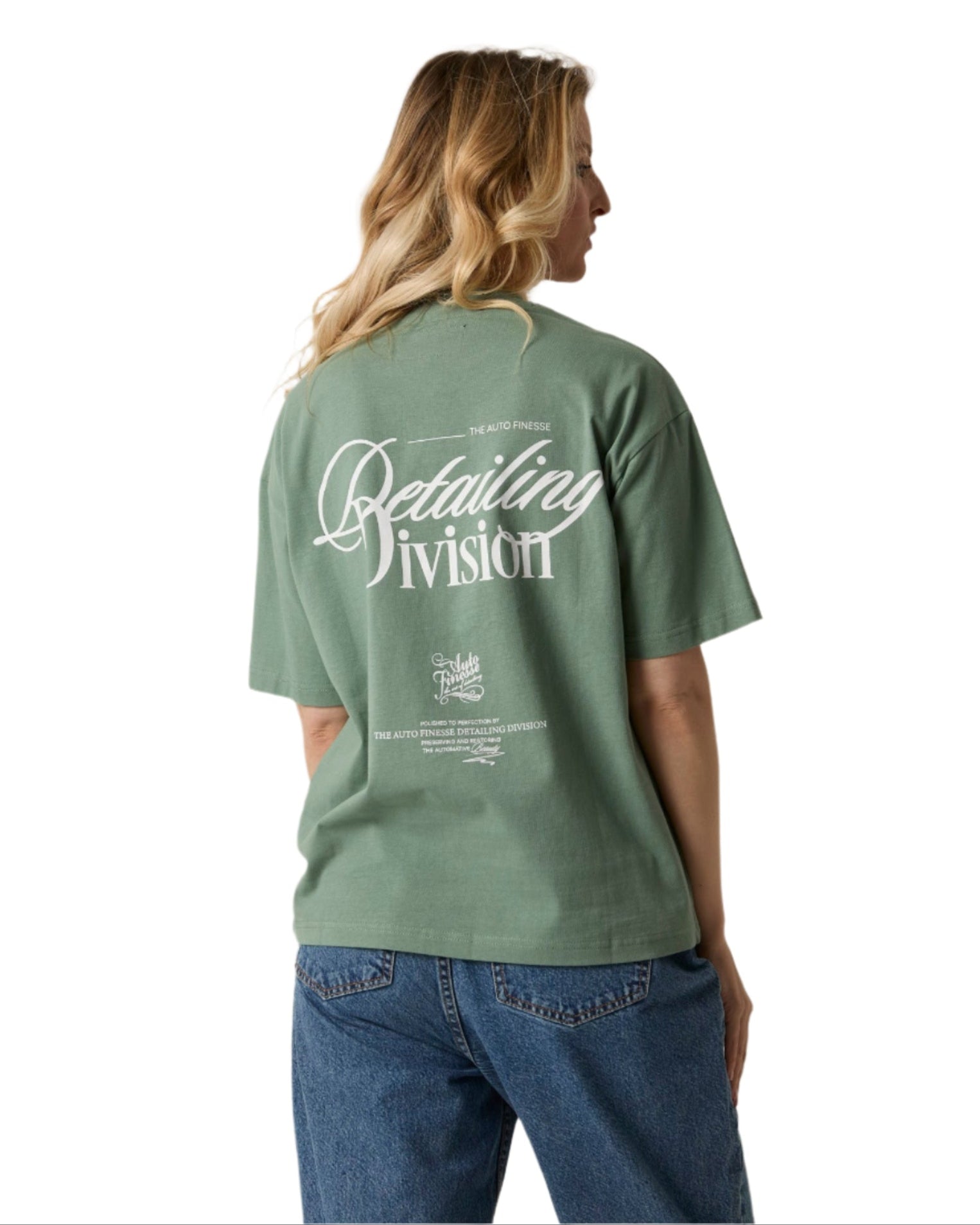 Mint Detailing Division Tshirt_ Women - Back