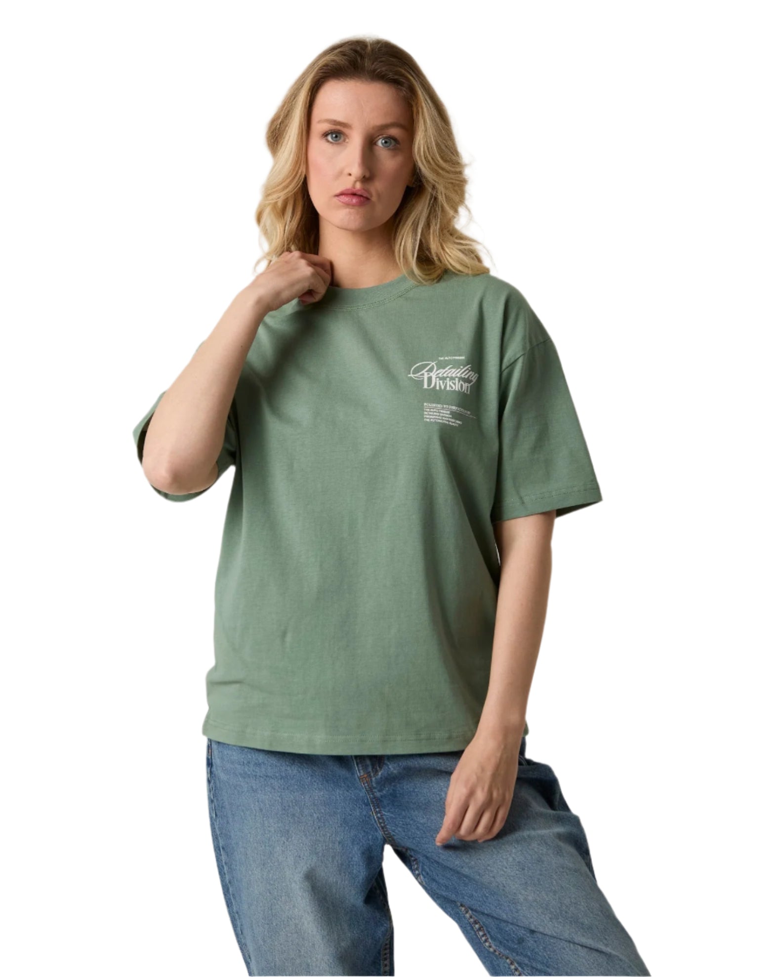 Mint Detailing Division Tshirt_ Women - Front
