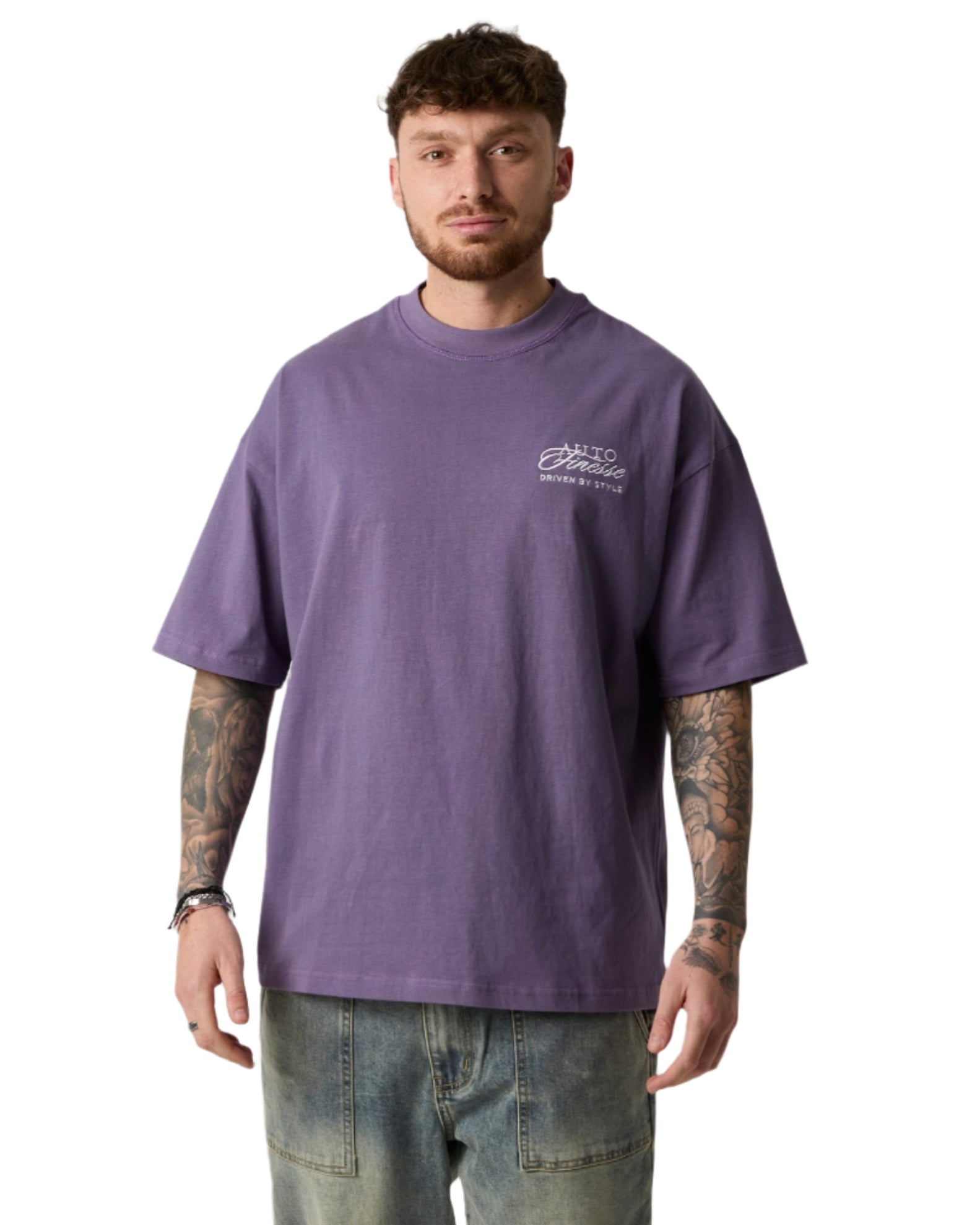 Purple Driven By Style Tshirt_ Front