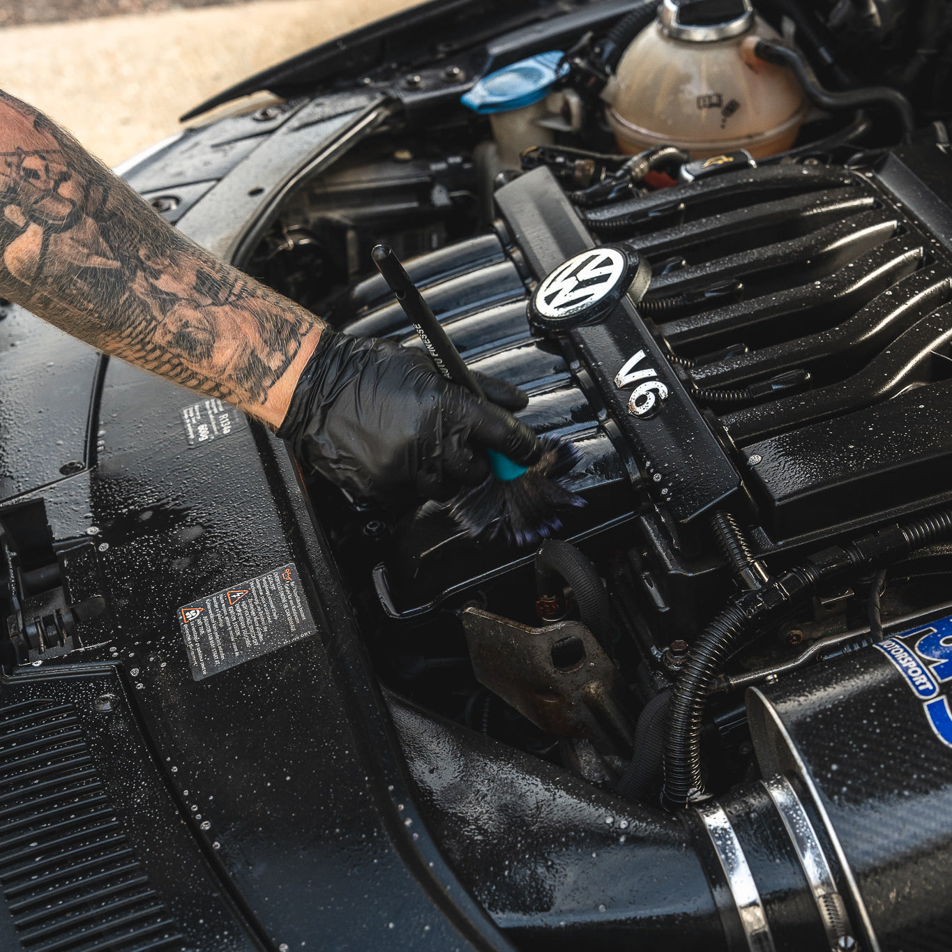 Engine Bay Kit - Using Brush