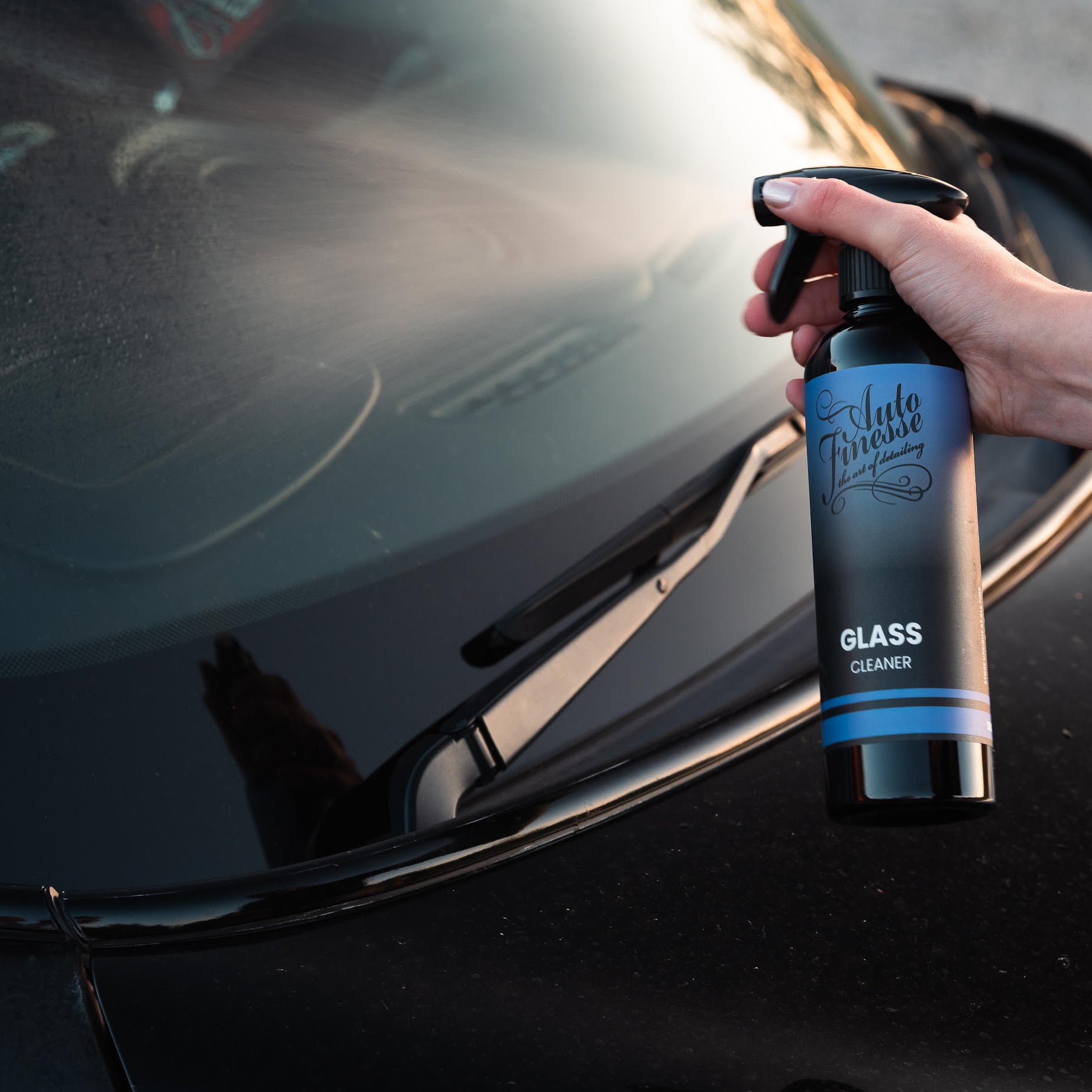 Spraying Essentials Glass Cleaner