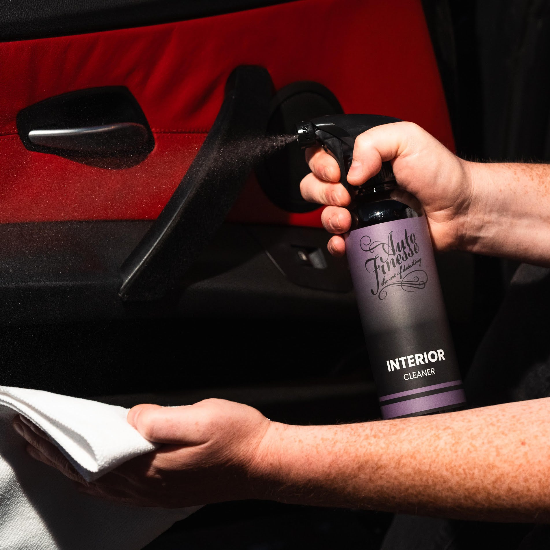Spraying Essentials Car Interior Cleaner