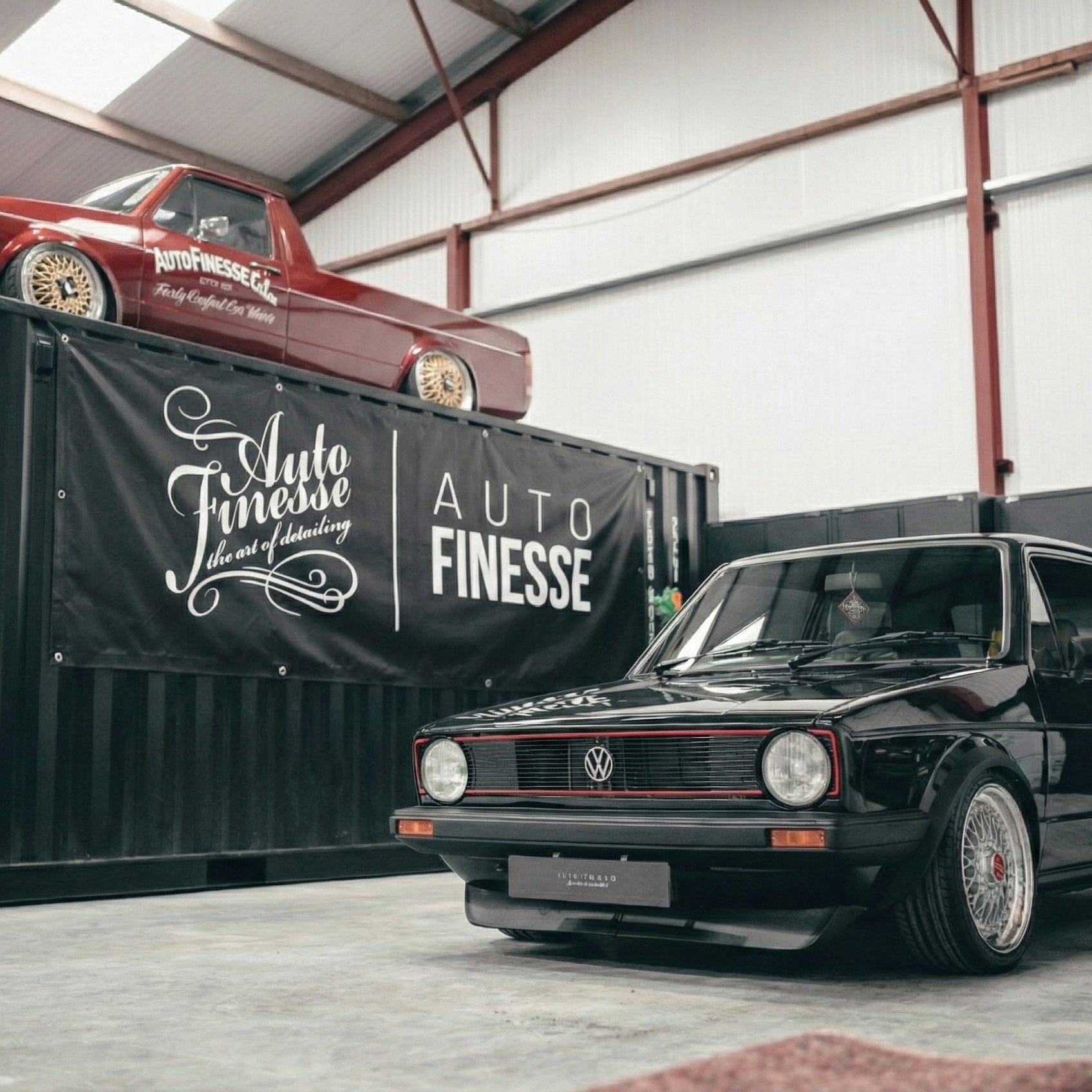 Double Stack Garage Banner