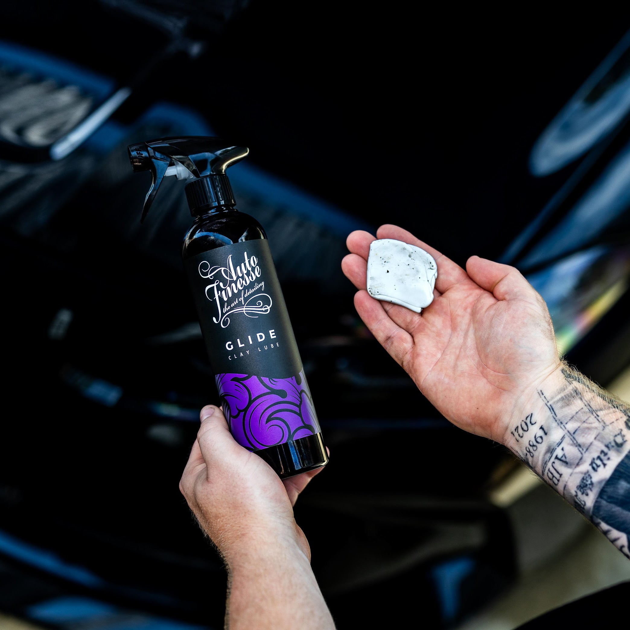 Glide Clay Bar Lubricant - Safe & Smooth Clay Barring Glide Clay Bar Lubricant - Safe & Smooth Clay Barring