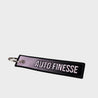 Gradient Keyring Flight Tag Pink