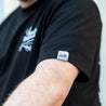 Grey Arm Tag Signature Logo Tshirt