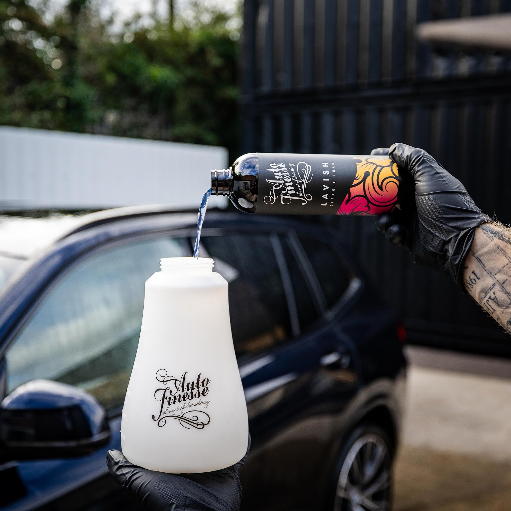 Lavish Ceramic Foam | Ceramic Protection in Wash Stage