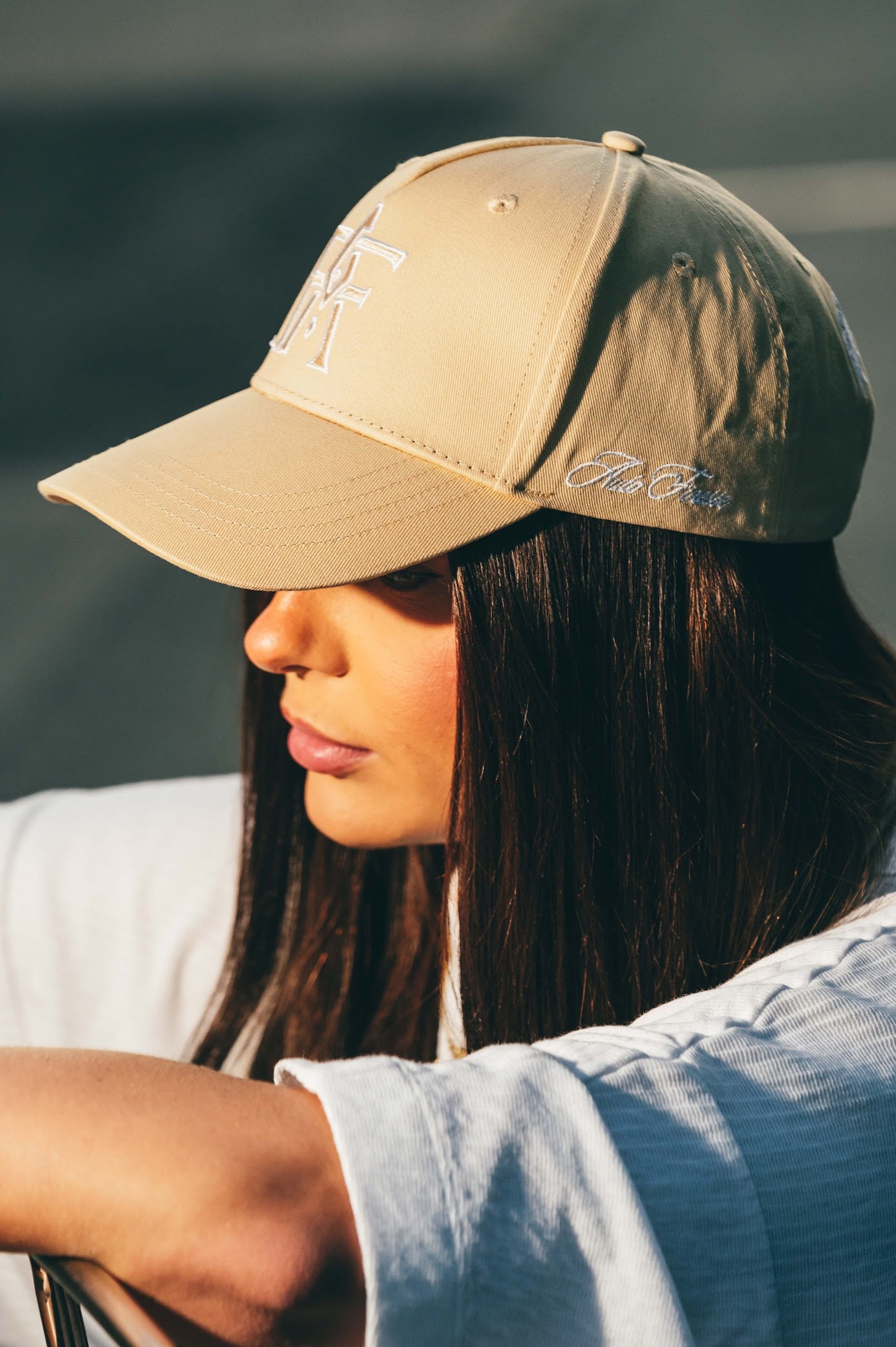Lifestyle Monogram cap beige – casual detailing wear accessory