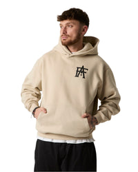 Off White Monogram Hoodie_ Man Wearing_Front