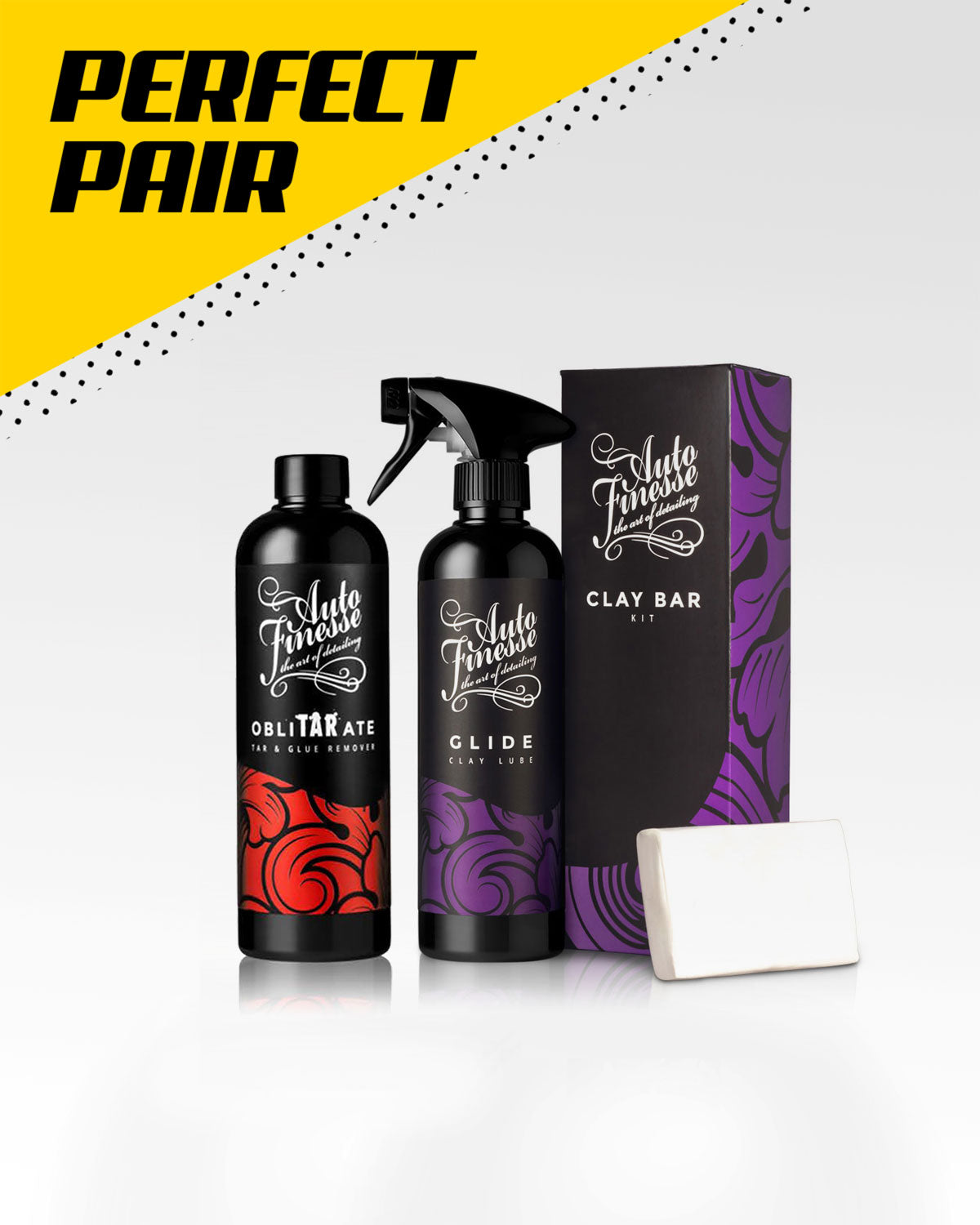 Clay Bar Kit & Oblitarate 500ml