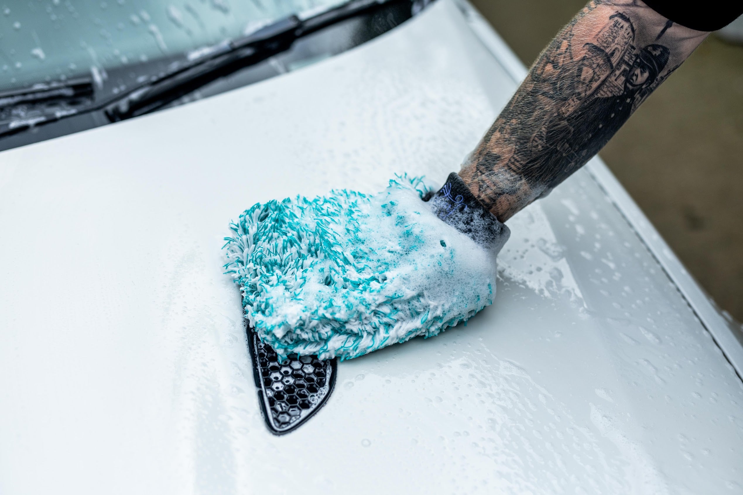 Plush Microfibre Wash Mitt - Super-Safe & Smooth-Glide