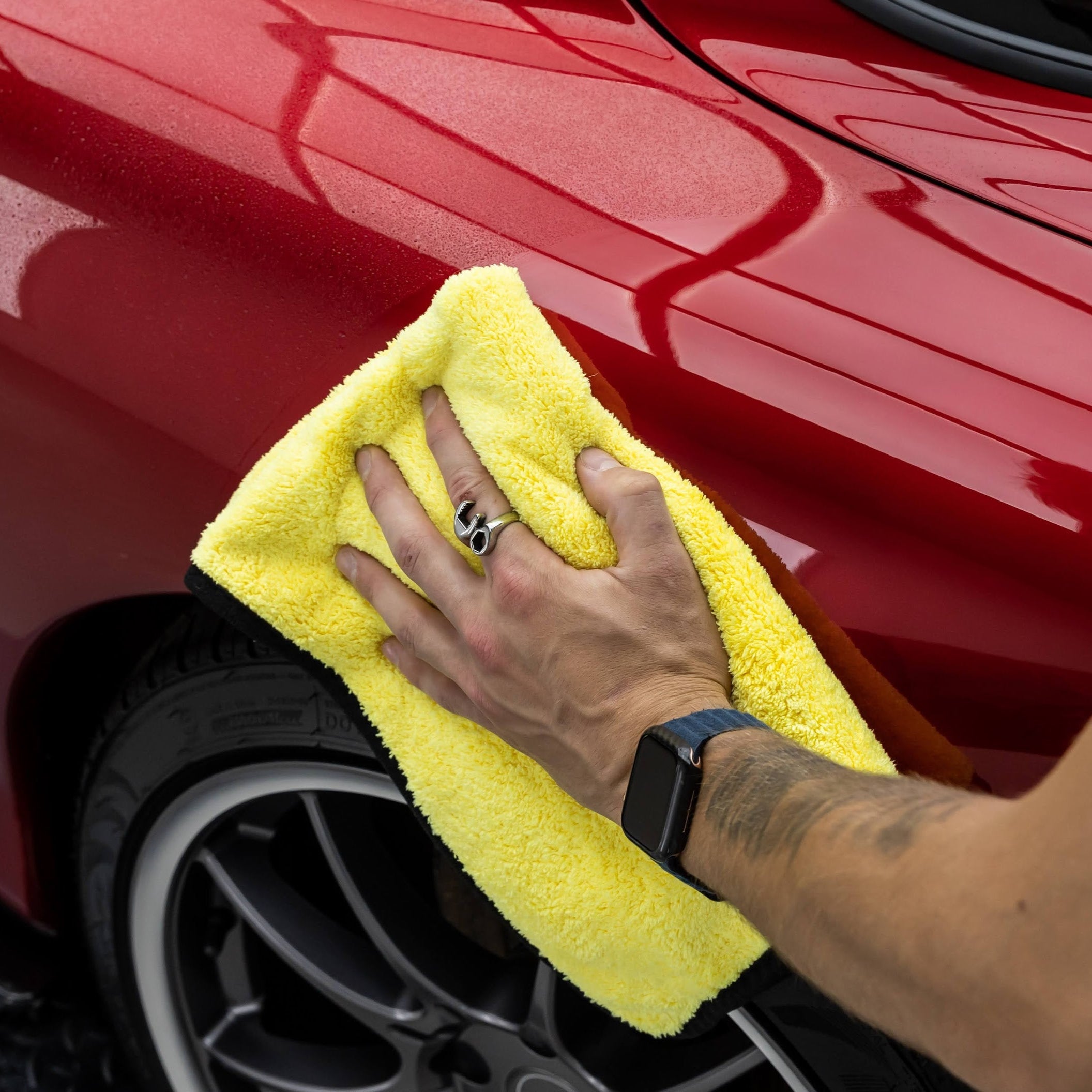 Primo Plush Cloth In Use