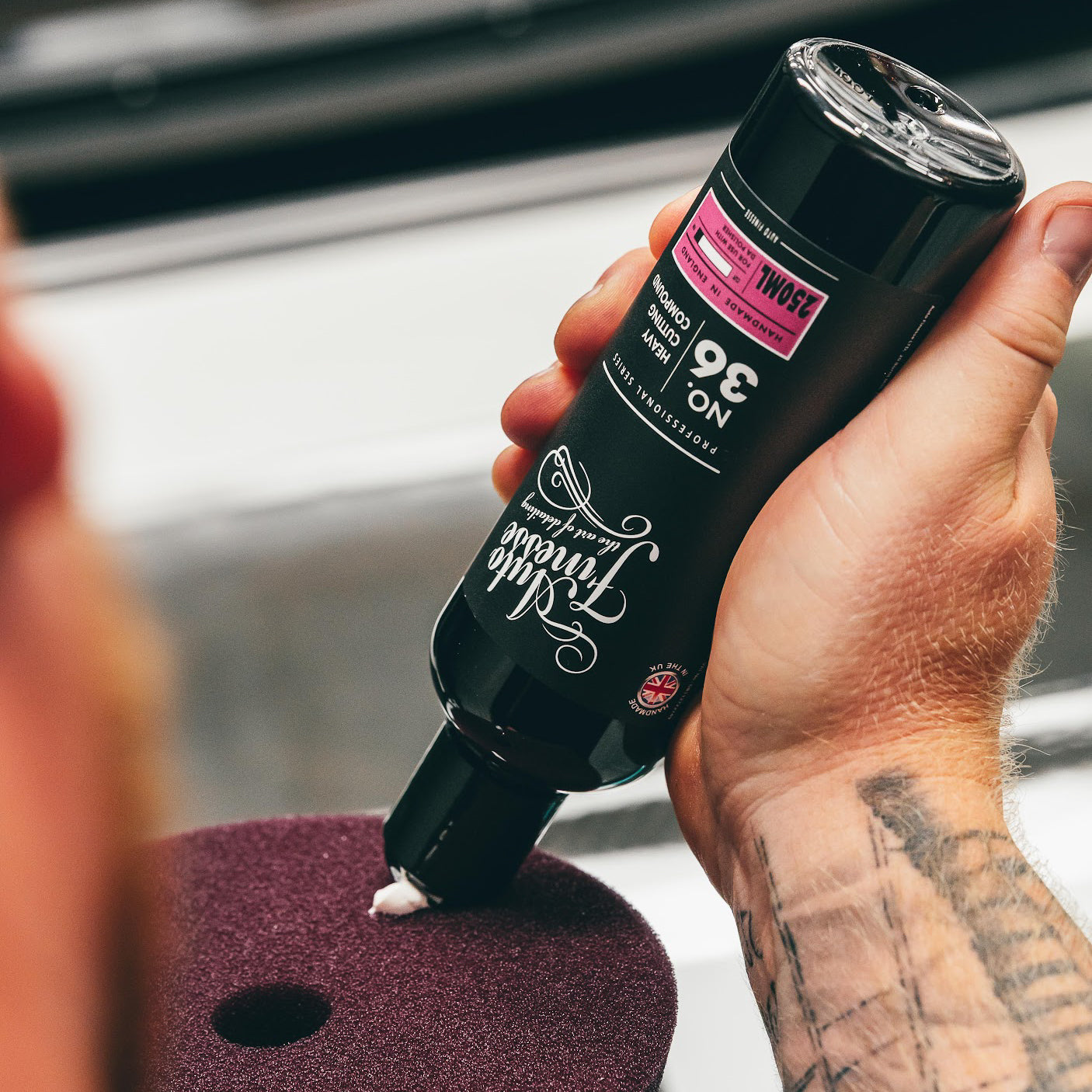 Pro Revitalise Kit No.99_ Heavy Cutting Compound on Machine Polish