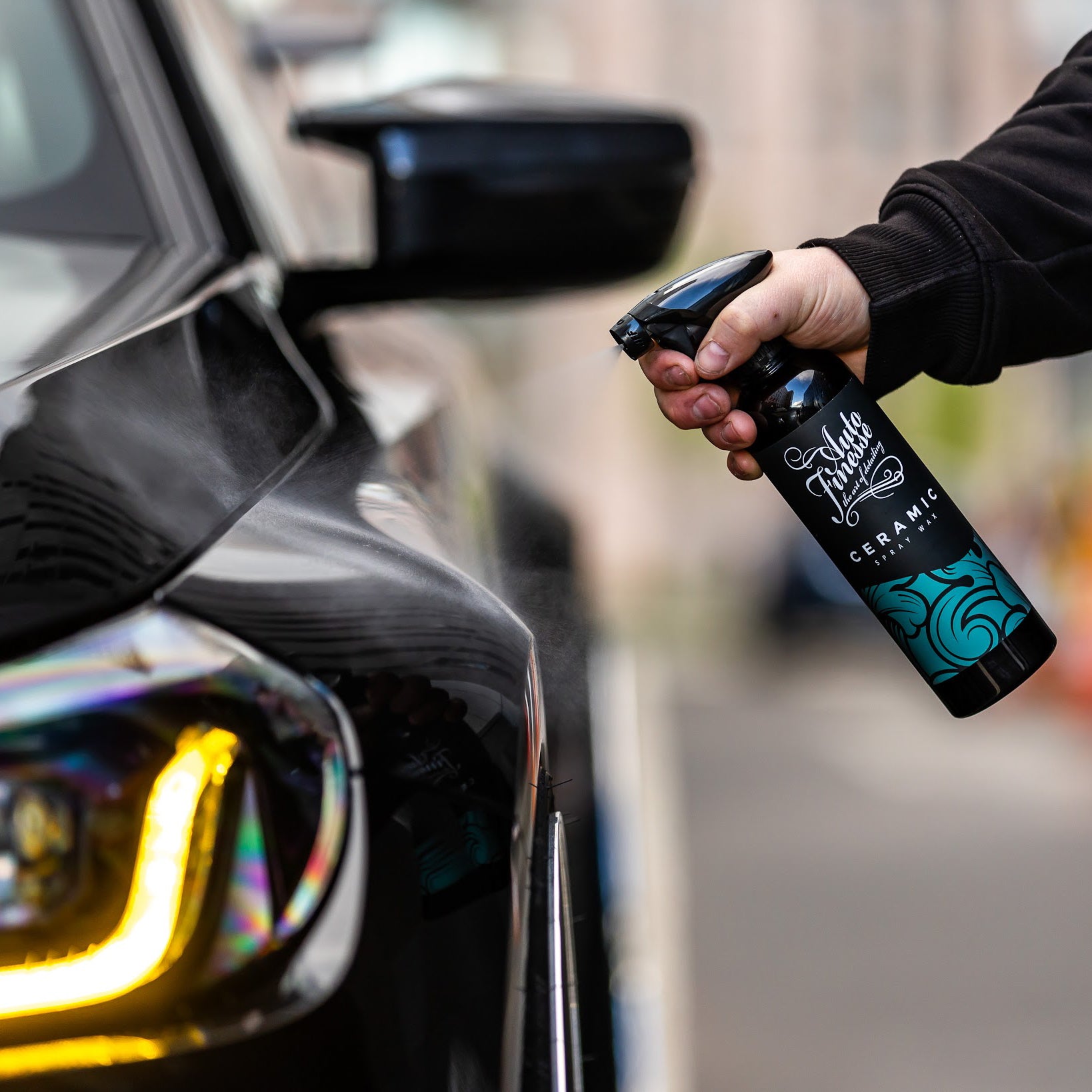 Pro Set Up Kit_ Using Ceramic Spray Wax