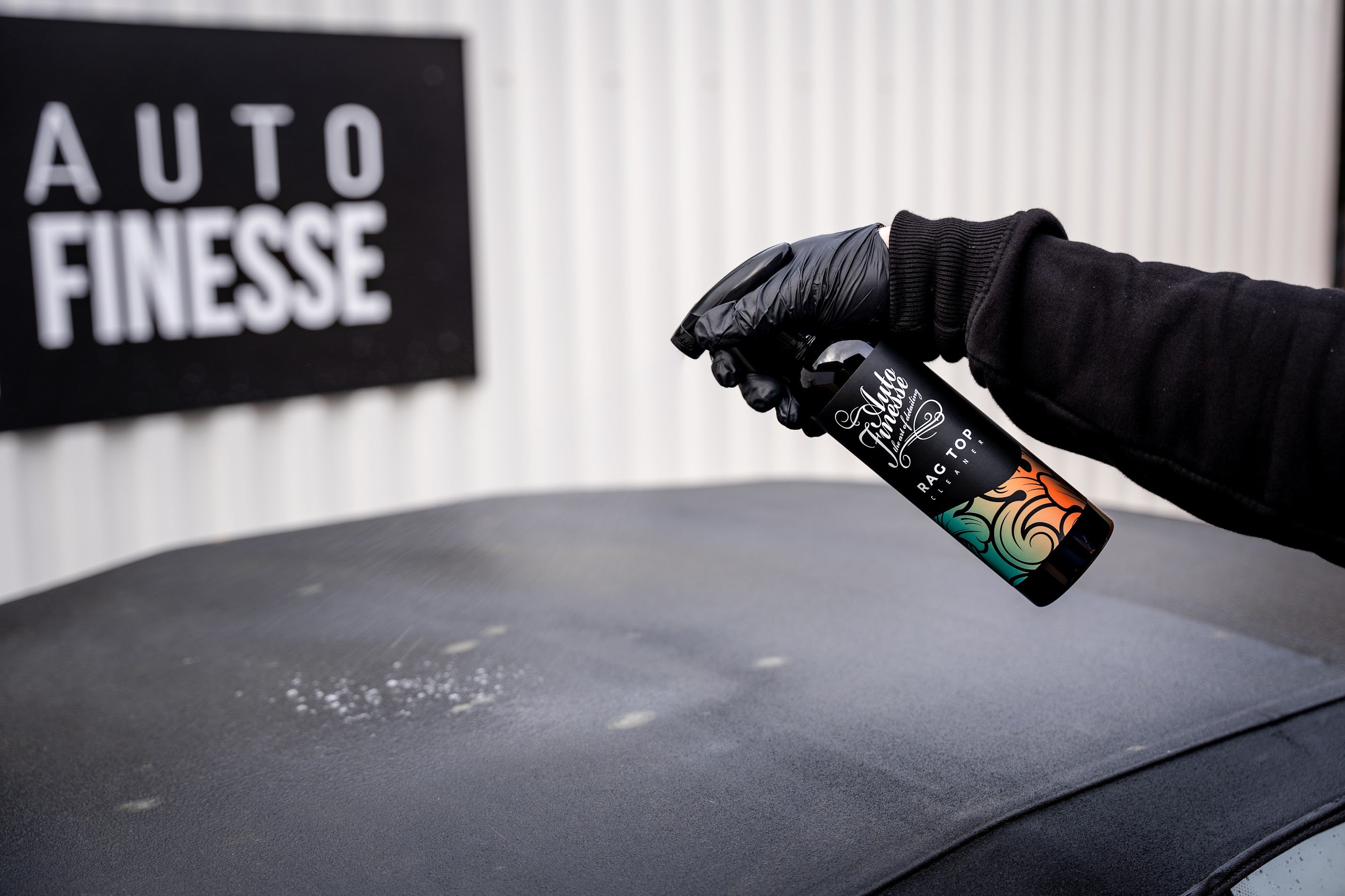 Auto Finesse | Rag Top Convertible Fabric Hood Cleaner