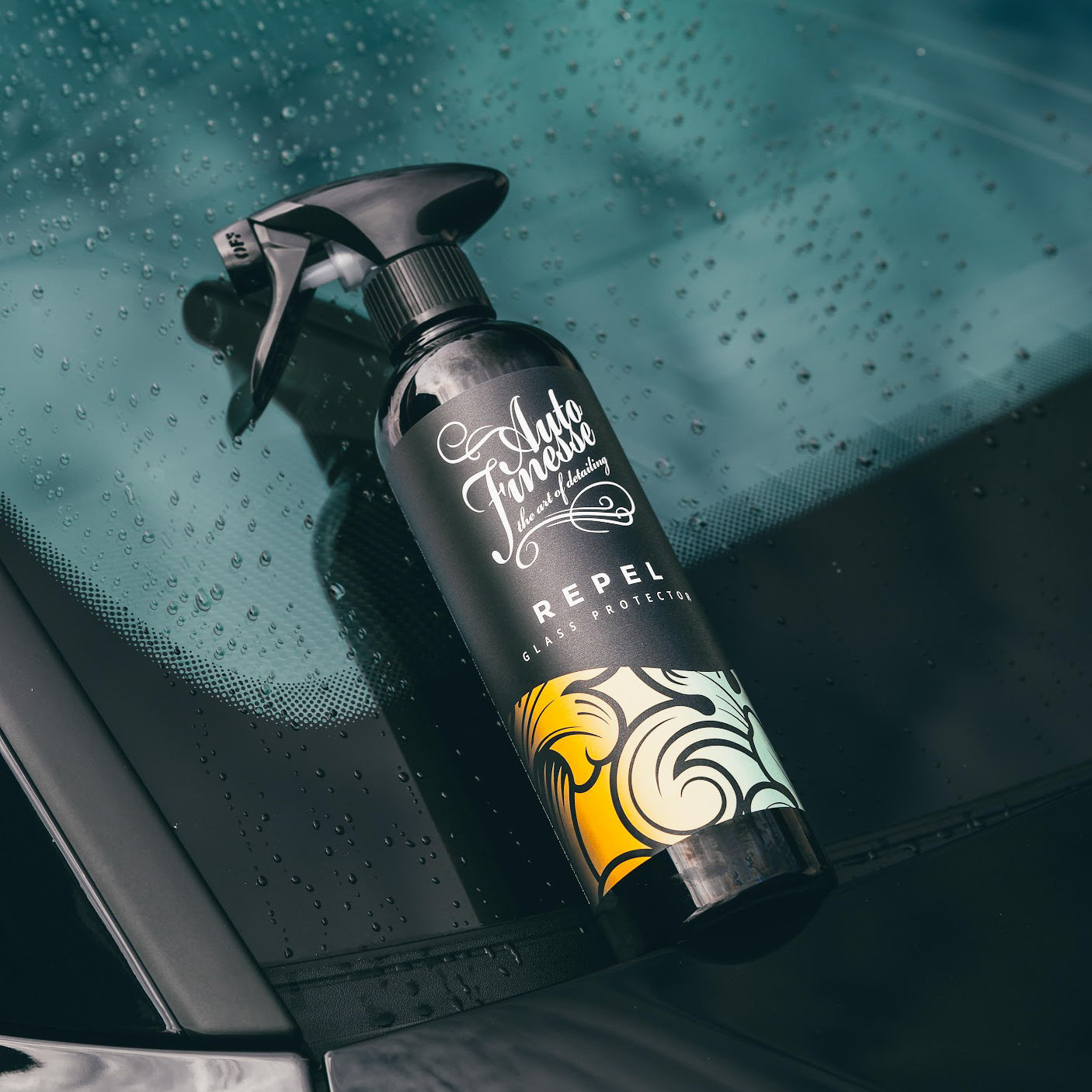 Repel Glass Protector After Use