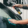 Repel Glass Protector Being Applied To Windscreen