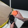 Machine Polishing Pads Orange_ In Use