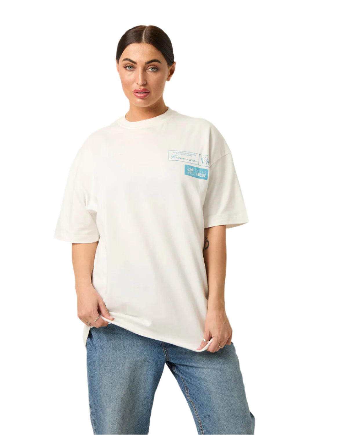 Stepside Tee_ Woman Wearing - Front