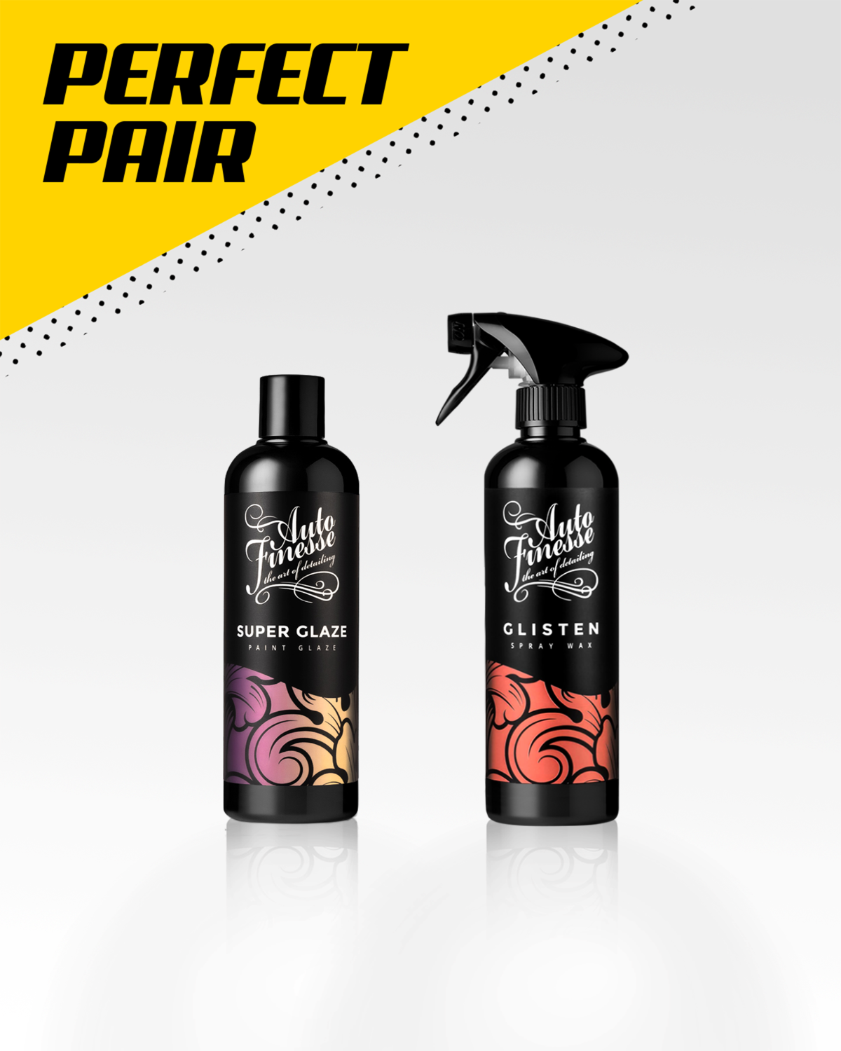 Super Glaze 500ml & Glisten 500ml