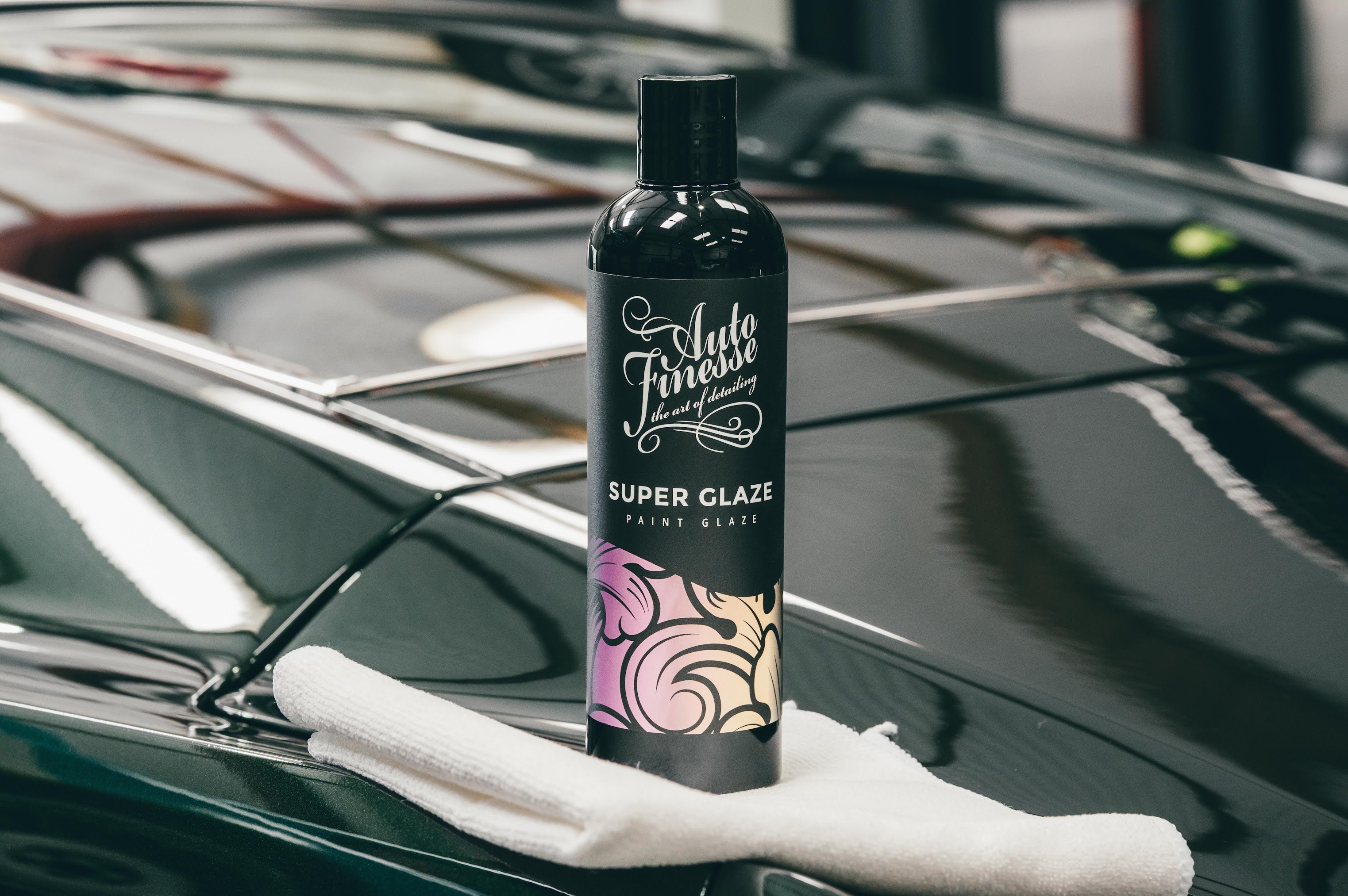 Paint Glaze with Microfibre Cloth