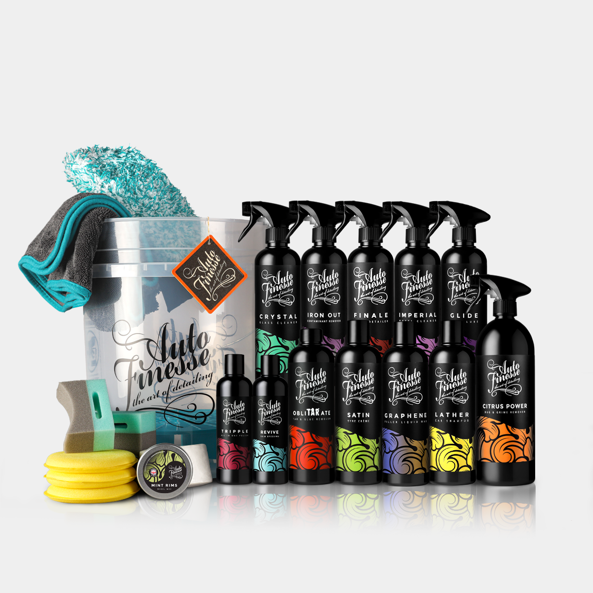 24 Piece Ultimate Car Care Kit
